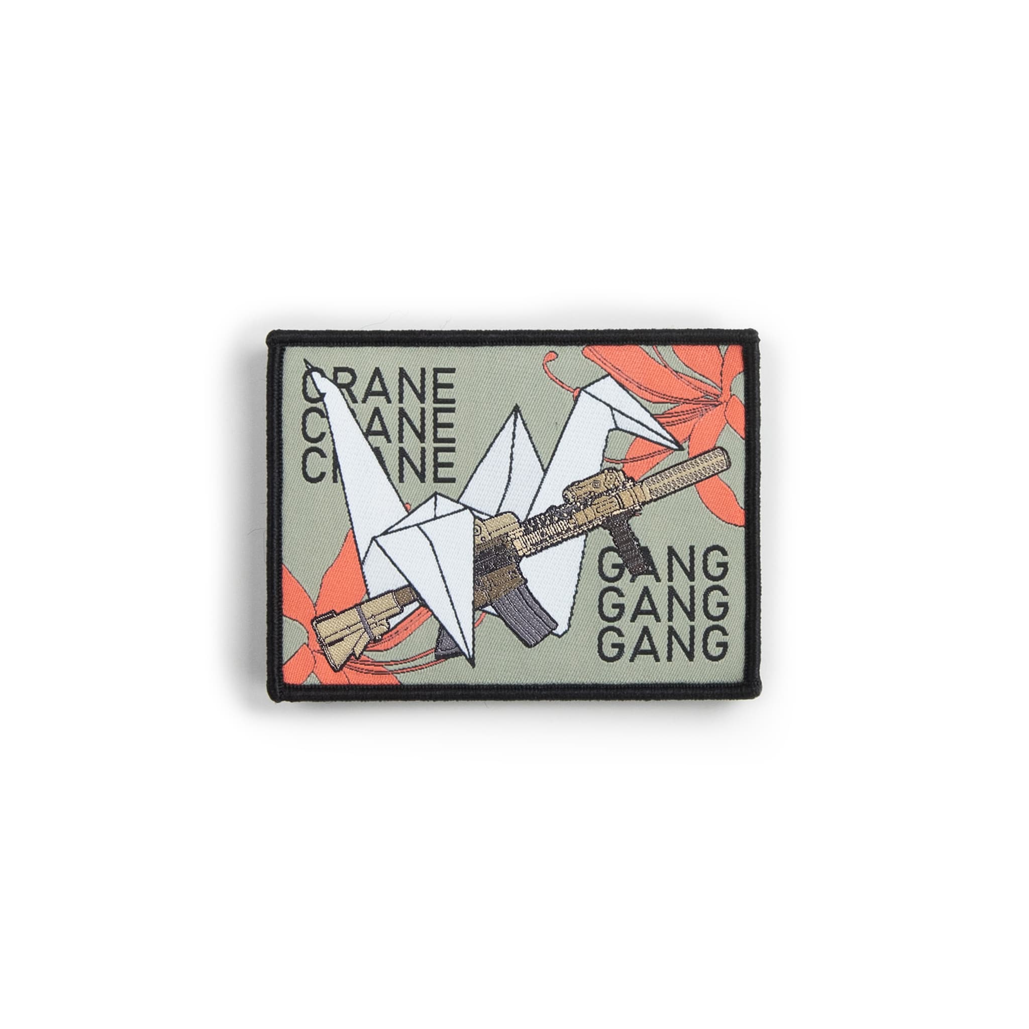 CQBR Rifle "Crane Gang" Ashen Lilly Patch