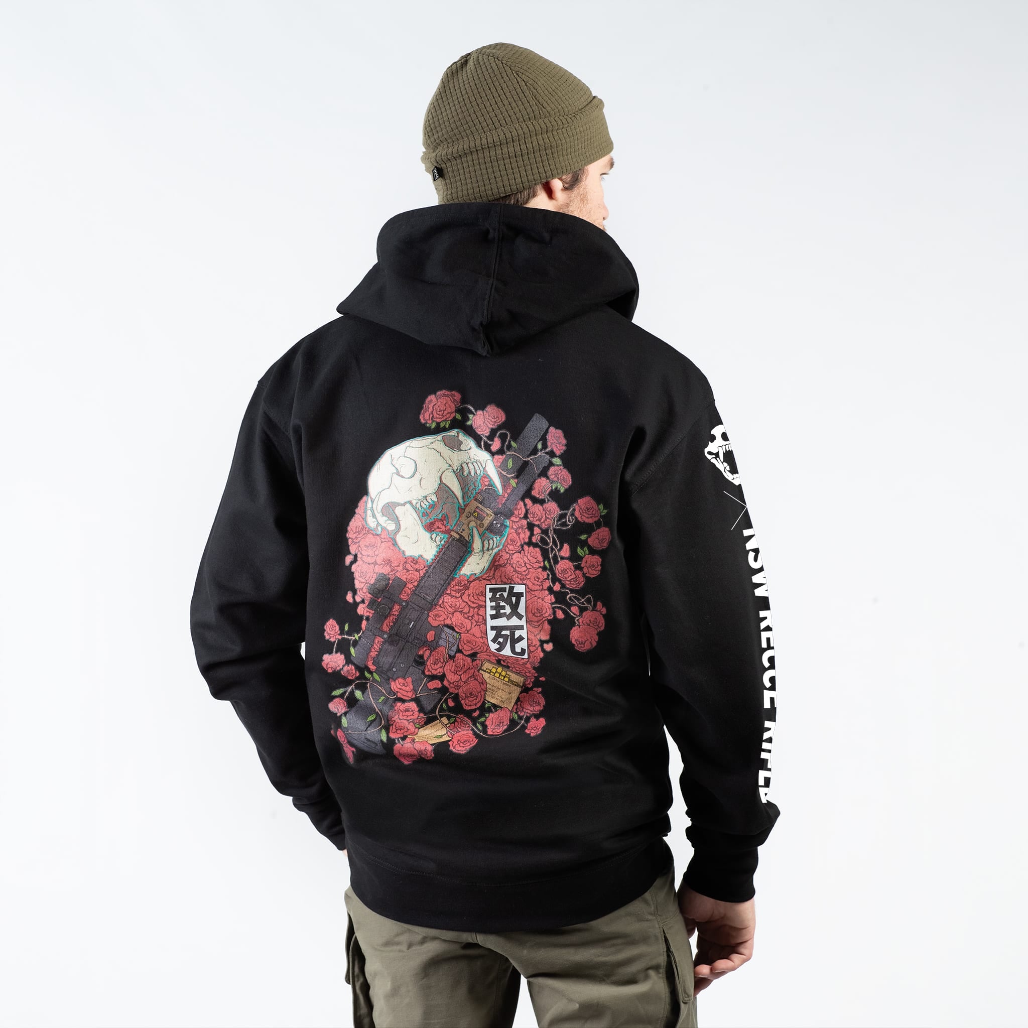 NSW Recce Rifle Ashen Lilly Hoodie
