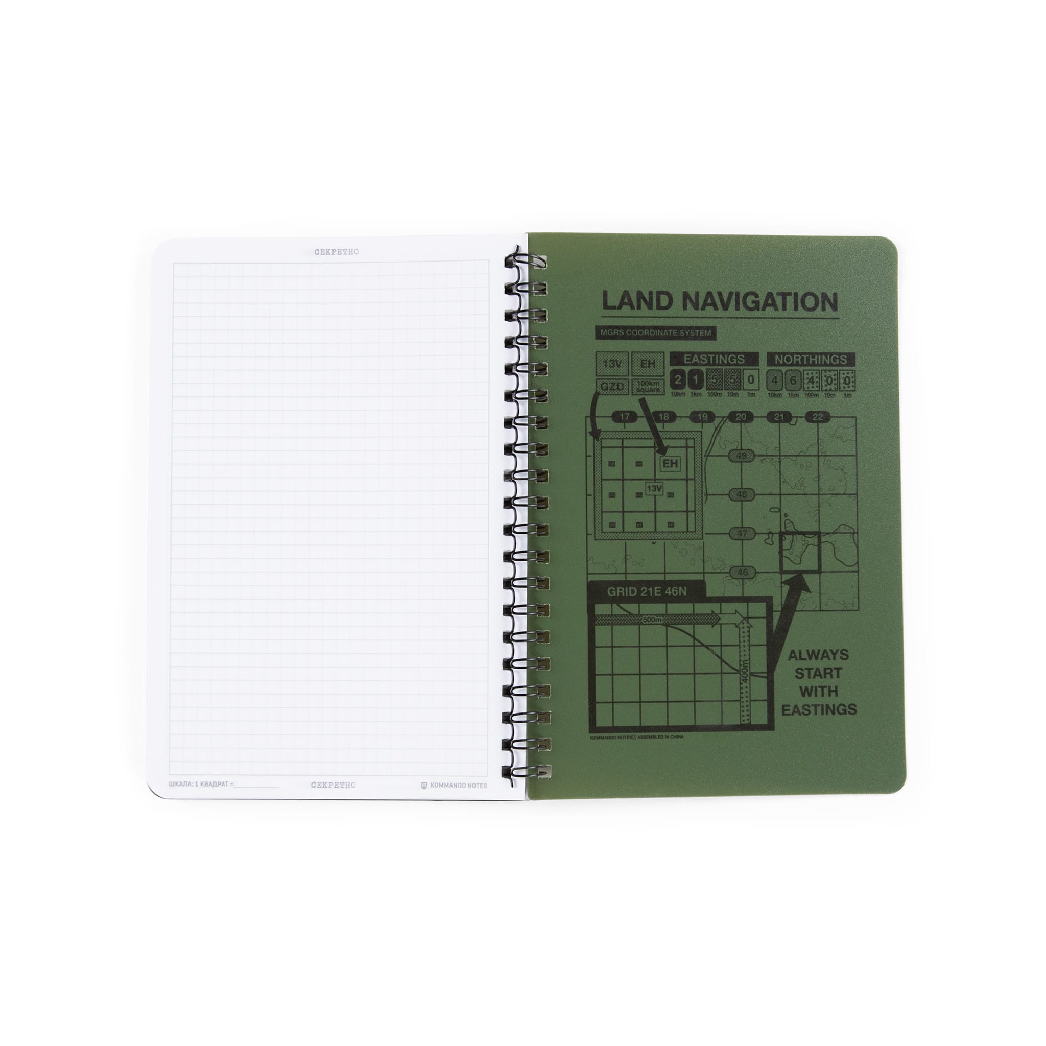 KommandoNotes Water-Resistant Range Notes