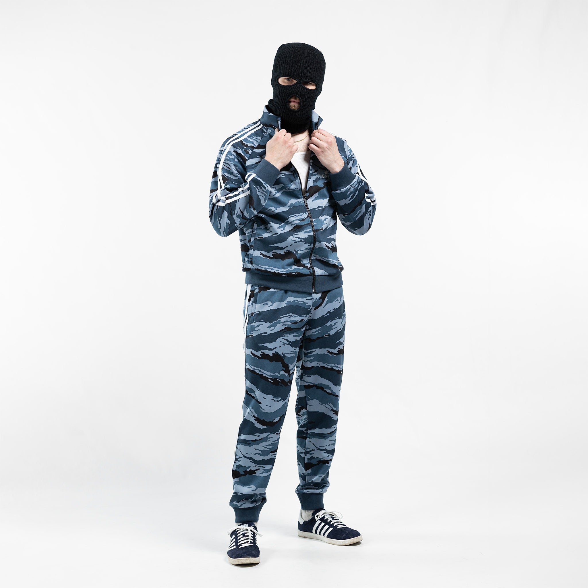 KS Sport Kamysh Blue Tigerstripe Tracksuit