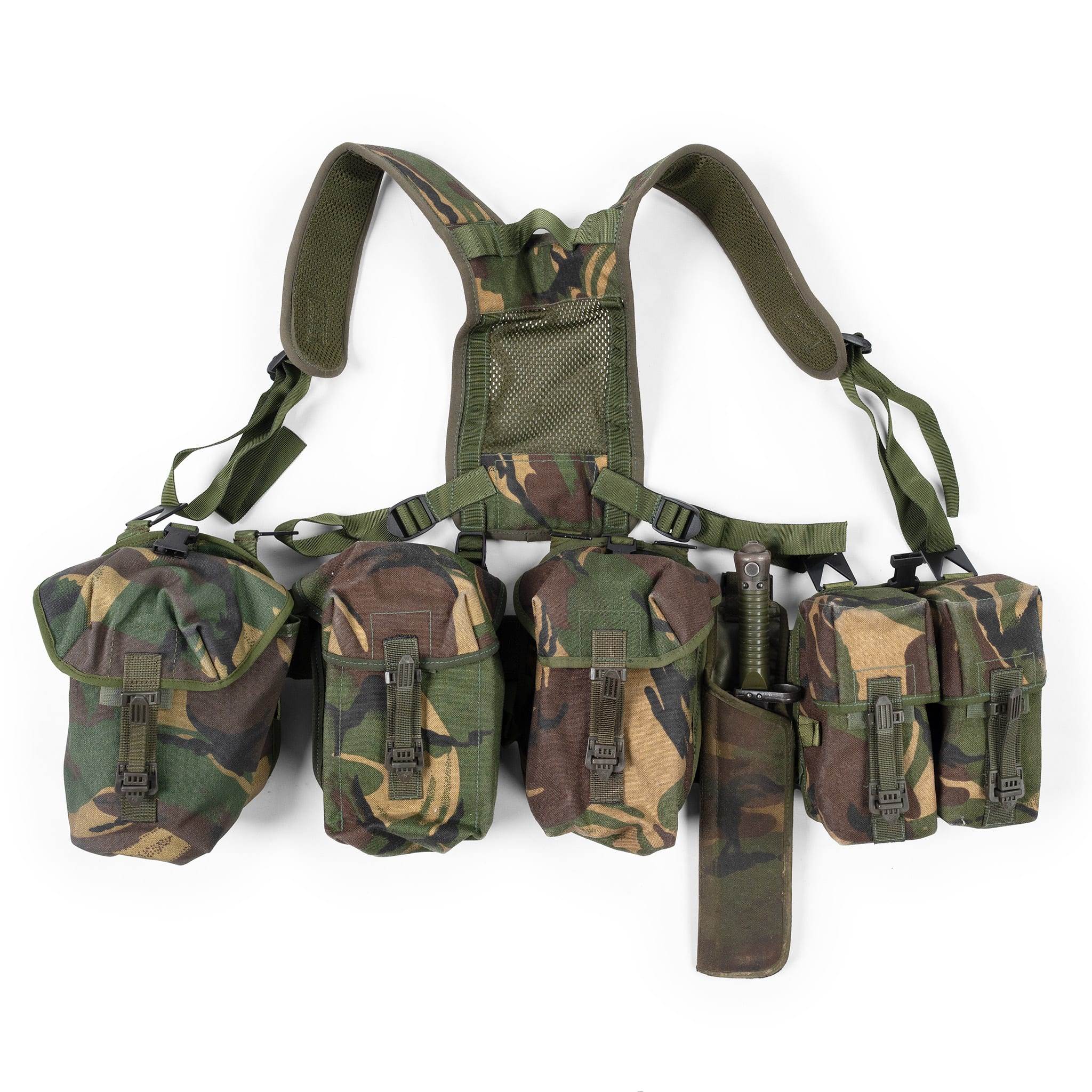 British DPM Load Bearing Webbing Set