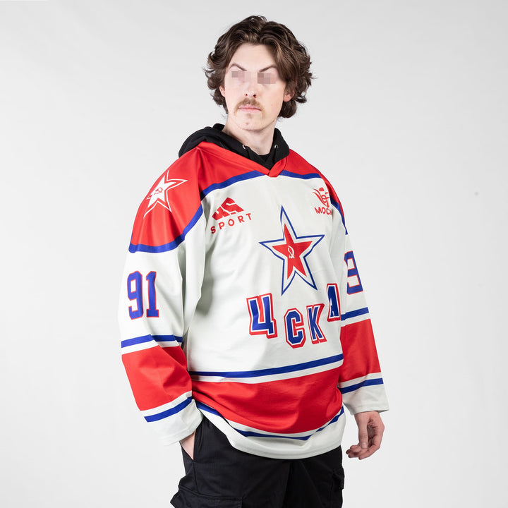 Soviet CSKA 1980s Hockey Jersey