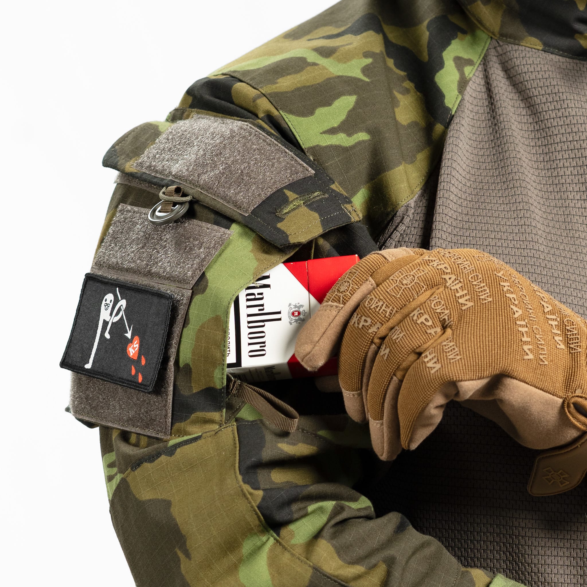 Czech Vz95 Woodland Combat Shirt