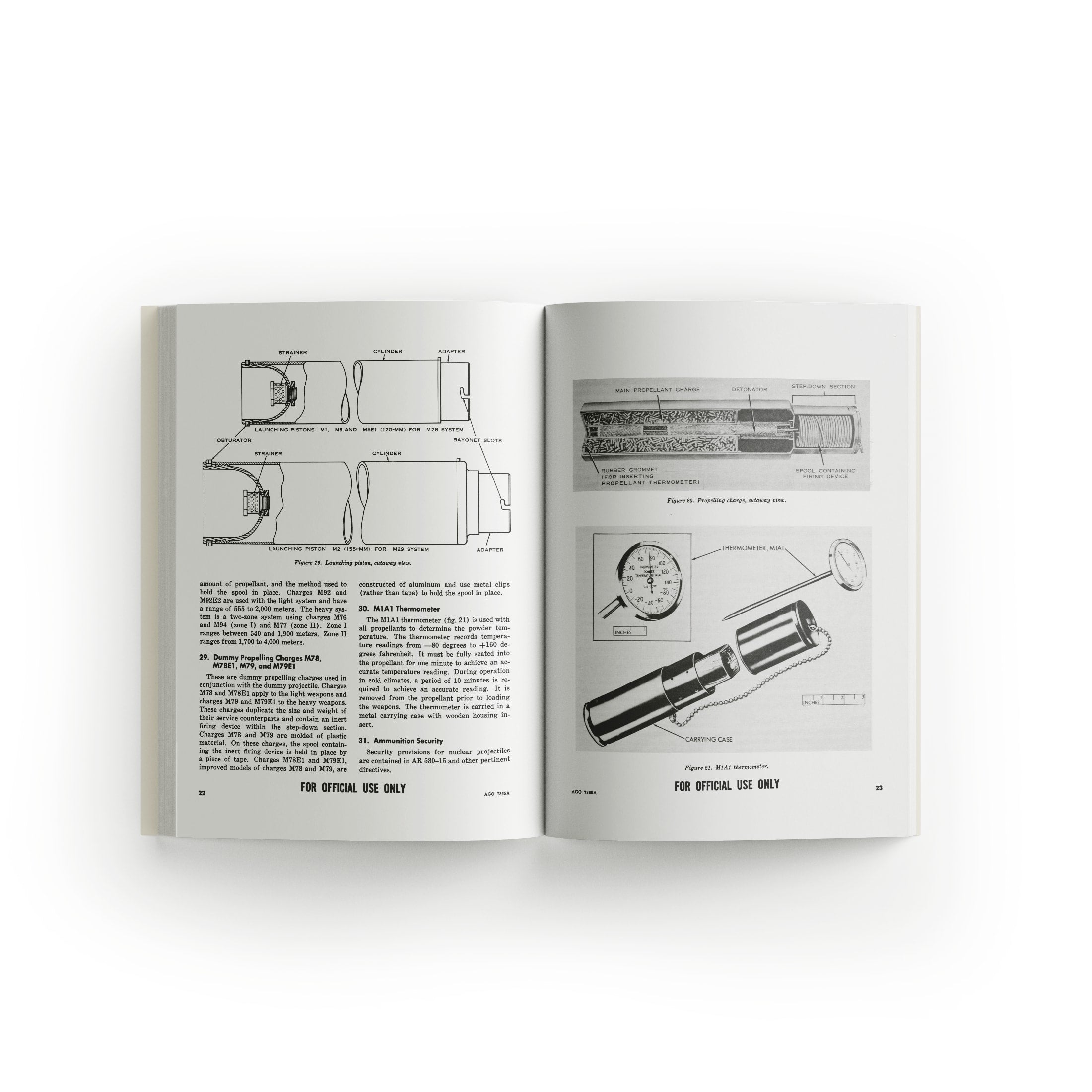 US Man-Portable Nuclear Weapons Book Set