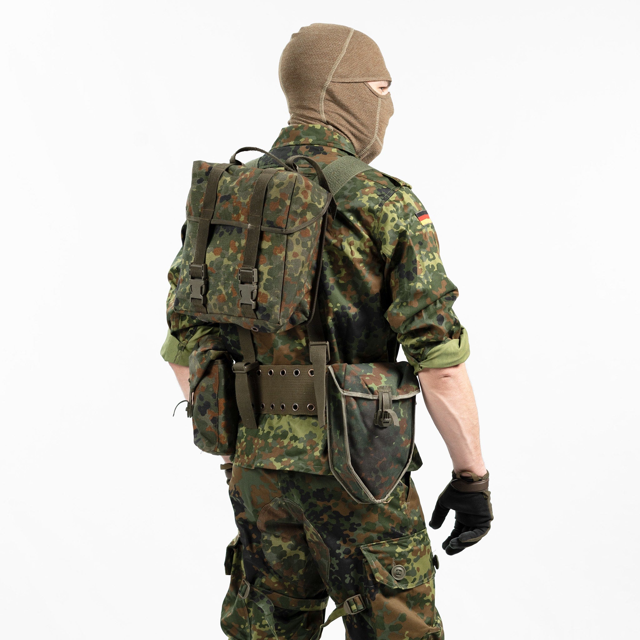 Bundeswehr Flecktarn Lochkoppel Load Bearing System