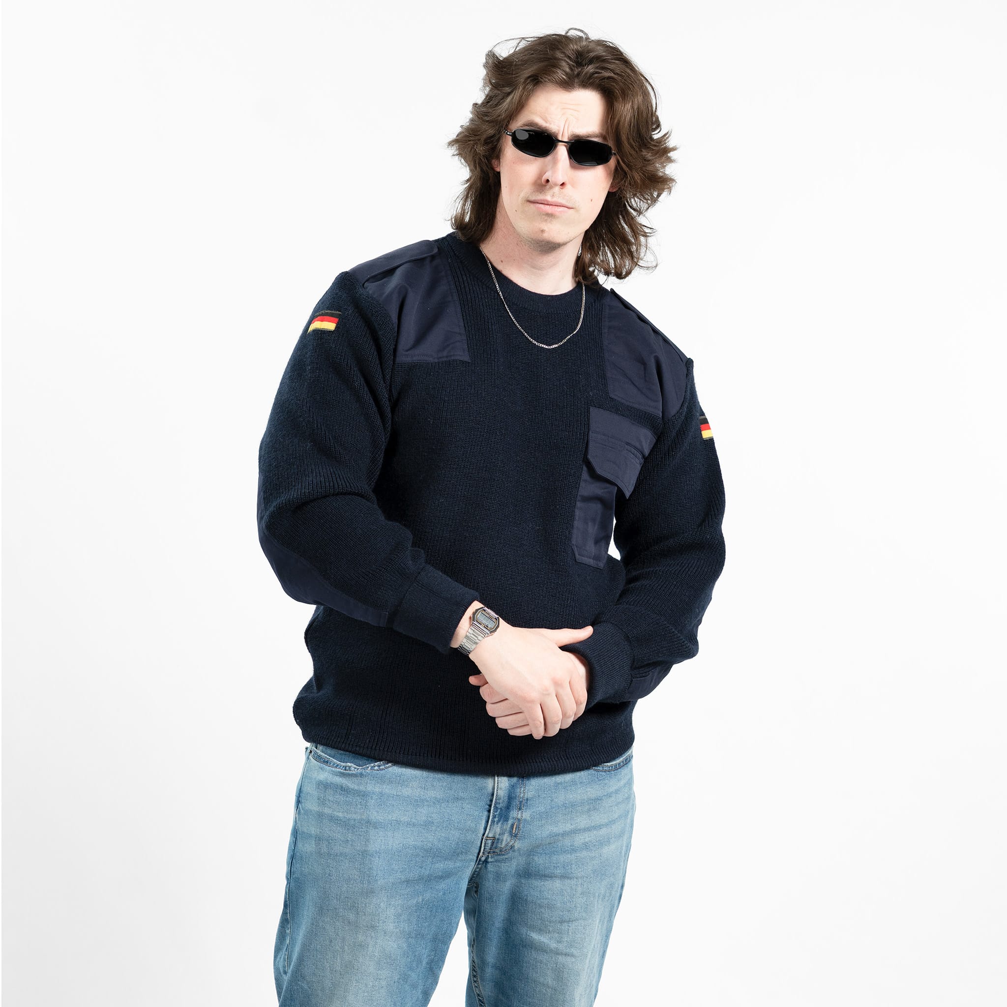 German Bundesmarine Dark Blue Sweater