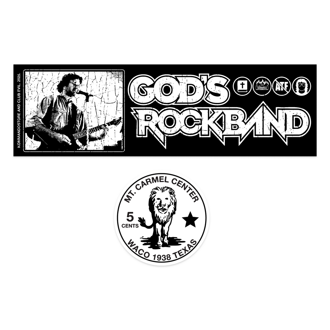God's Rockband David Koresh Bundle