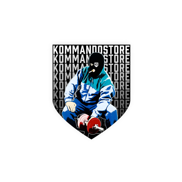 KommandoStore Crest Hero Sticker
