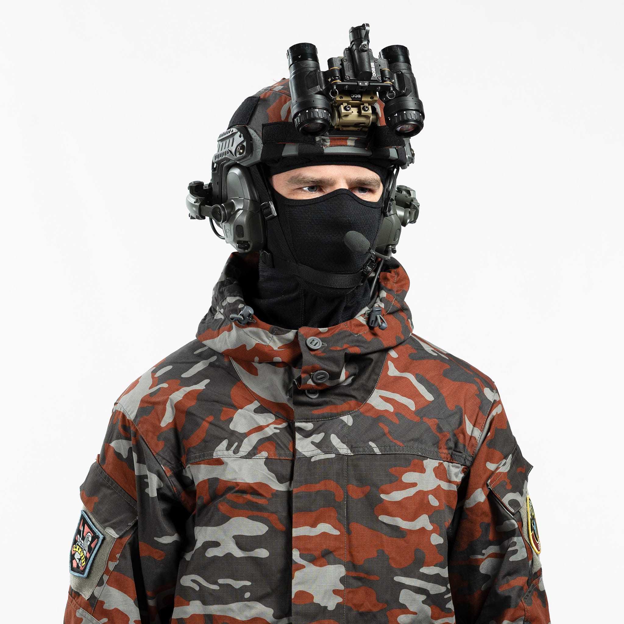 Spetsnaz Urban Camo FAST Helmet Cover
