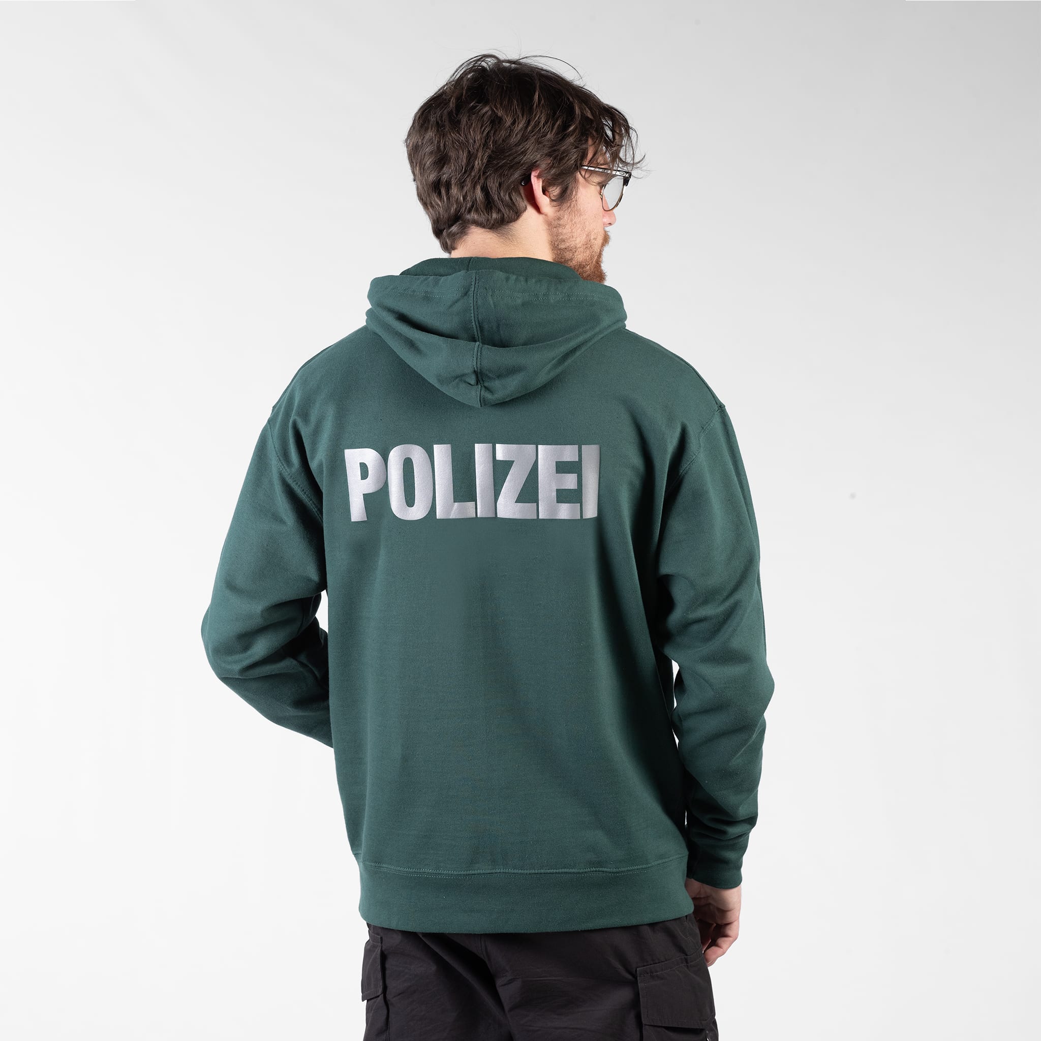 KS x Polizei Hoodie w/Reflective Lettering