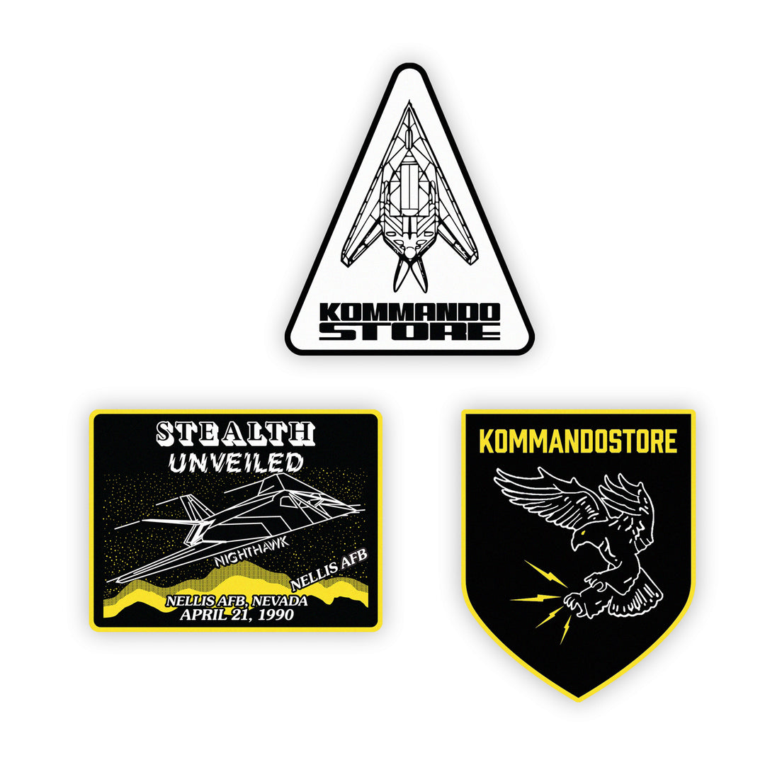 Stealth Unveiled Nighthawk Anniversary Sticker Pack