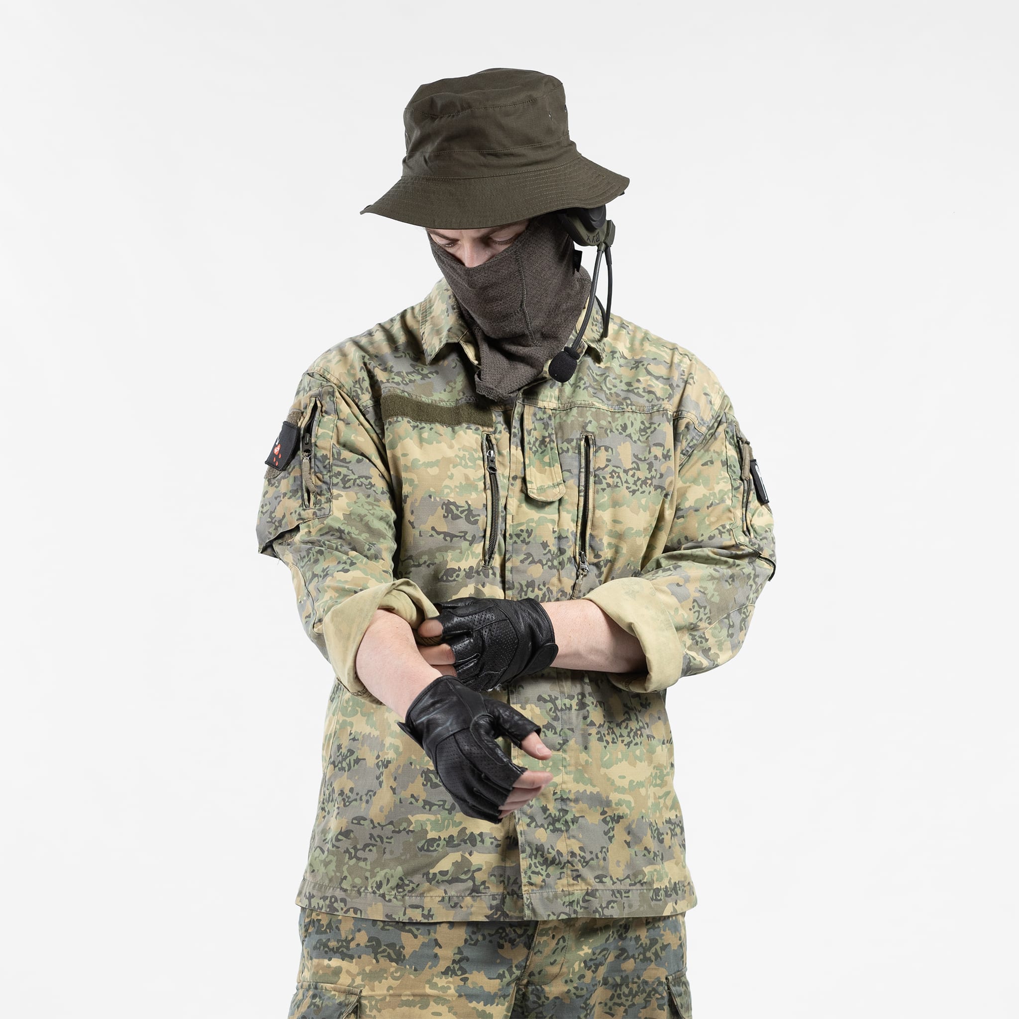 Austrian Tarnanzug Field Shirt