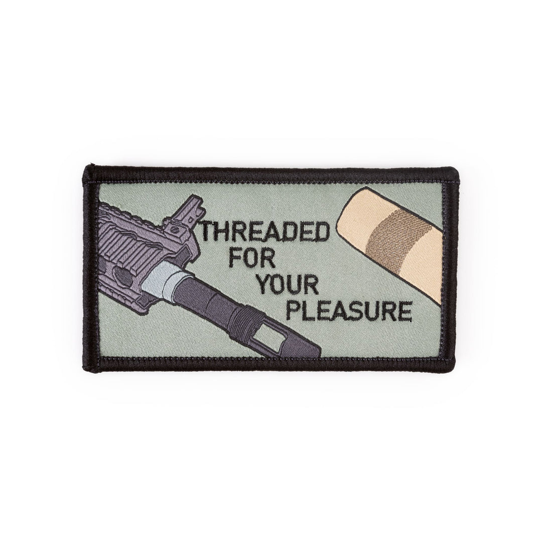 NSW Recce Rifle "Threaded For Your Pleasure" Ashen Lilly Patch