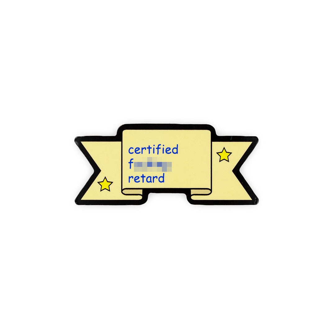 Certified Sticker