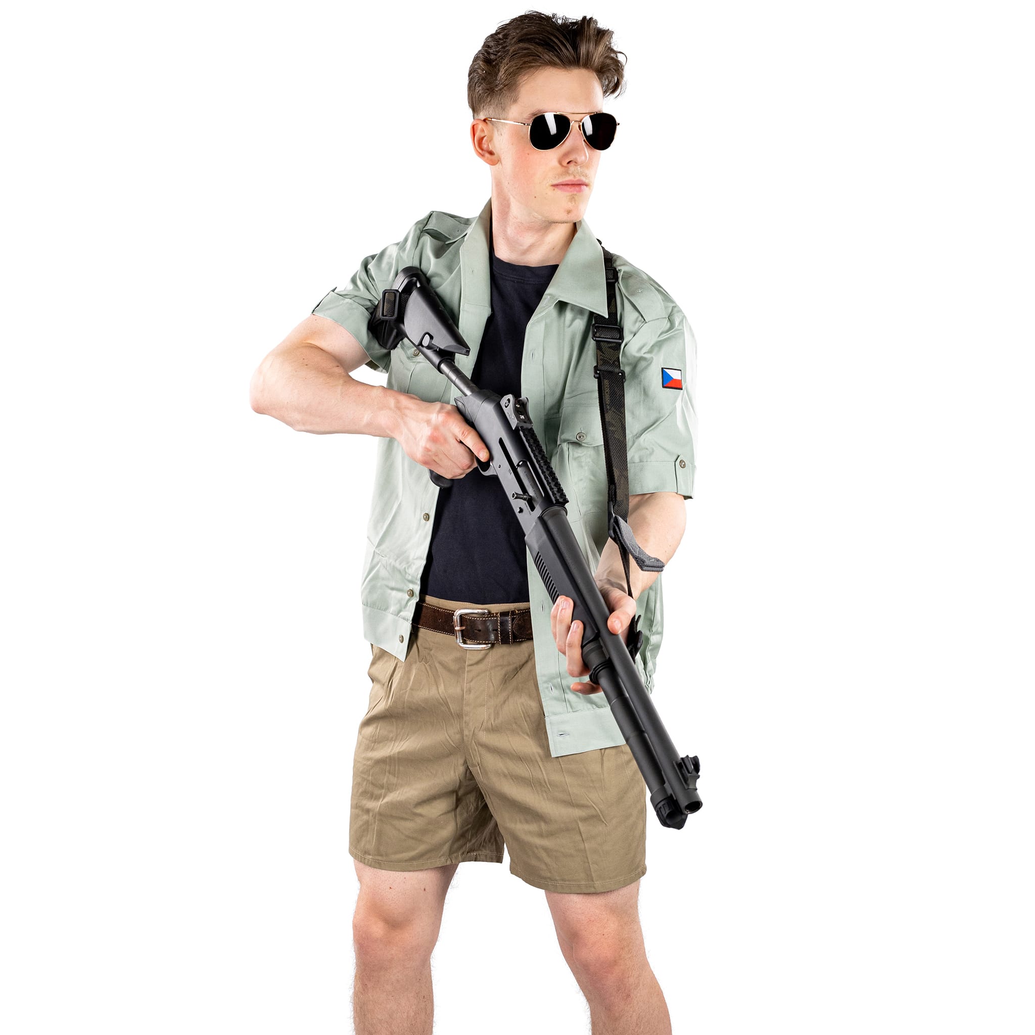 Italian Forze Armate Khaki Shorts