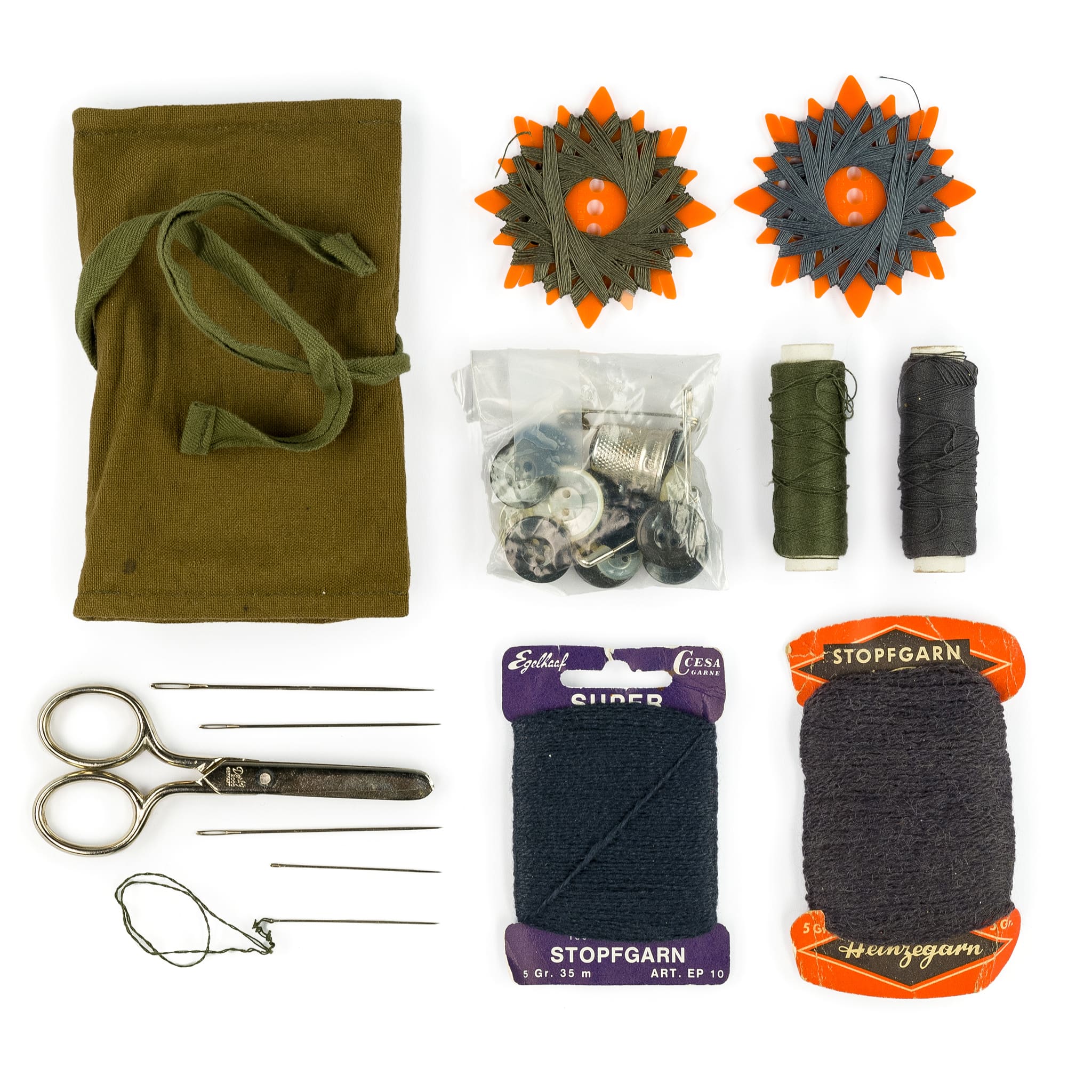 West German Bundeswehr Sewing Kit