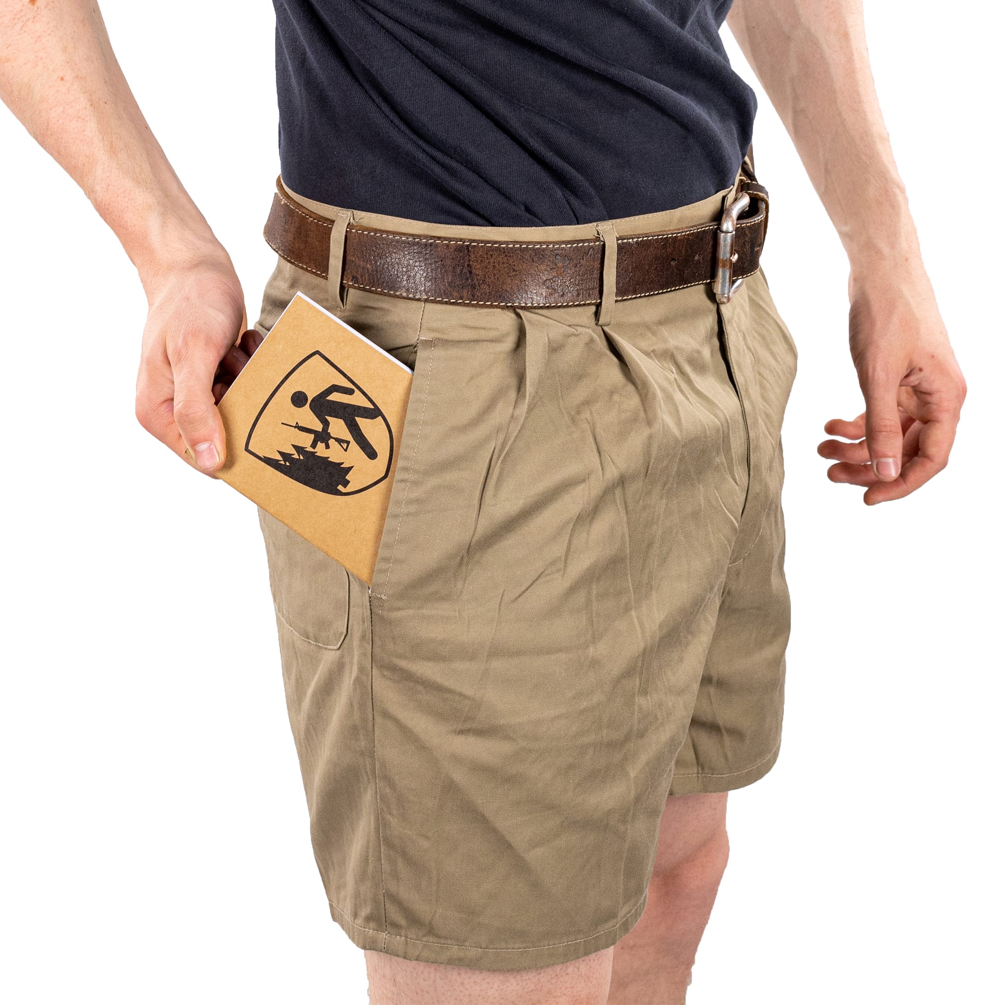 Italian Forze Armate Khaki Shorts