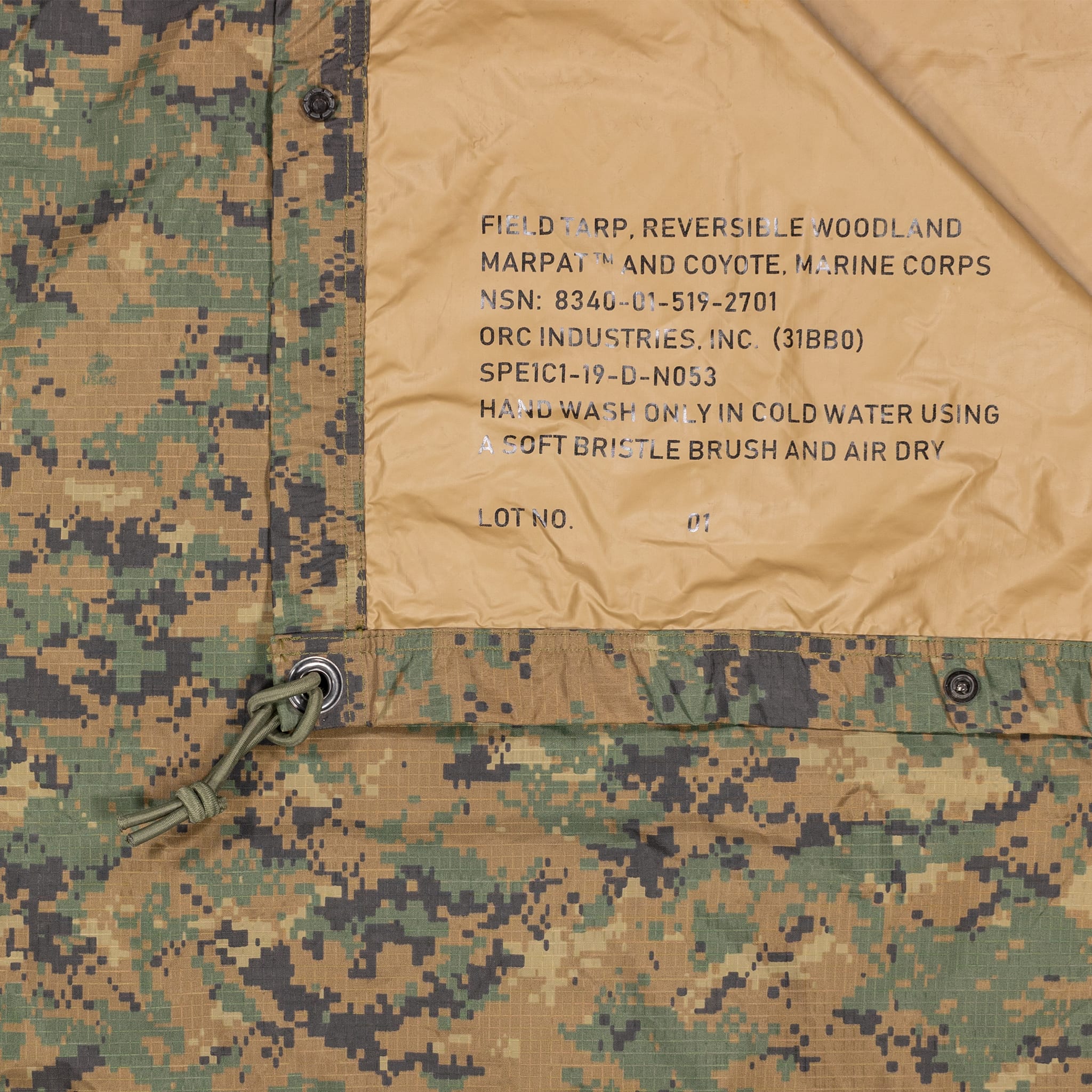 USMC MARPAT Shelter Half