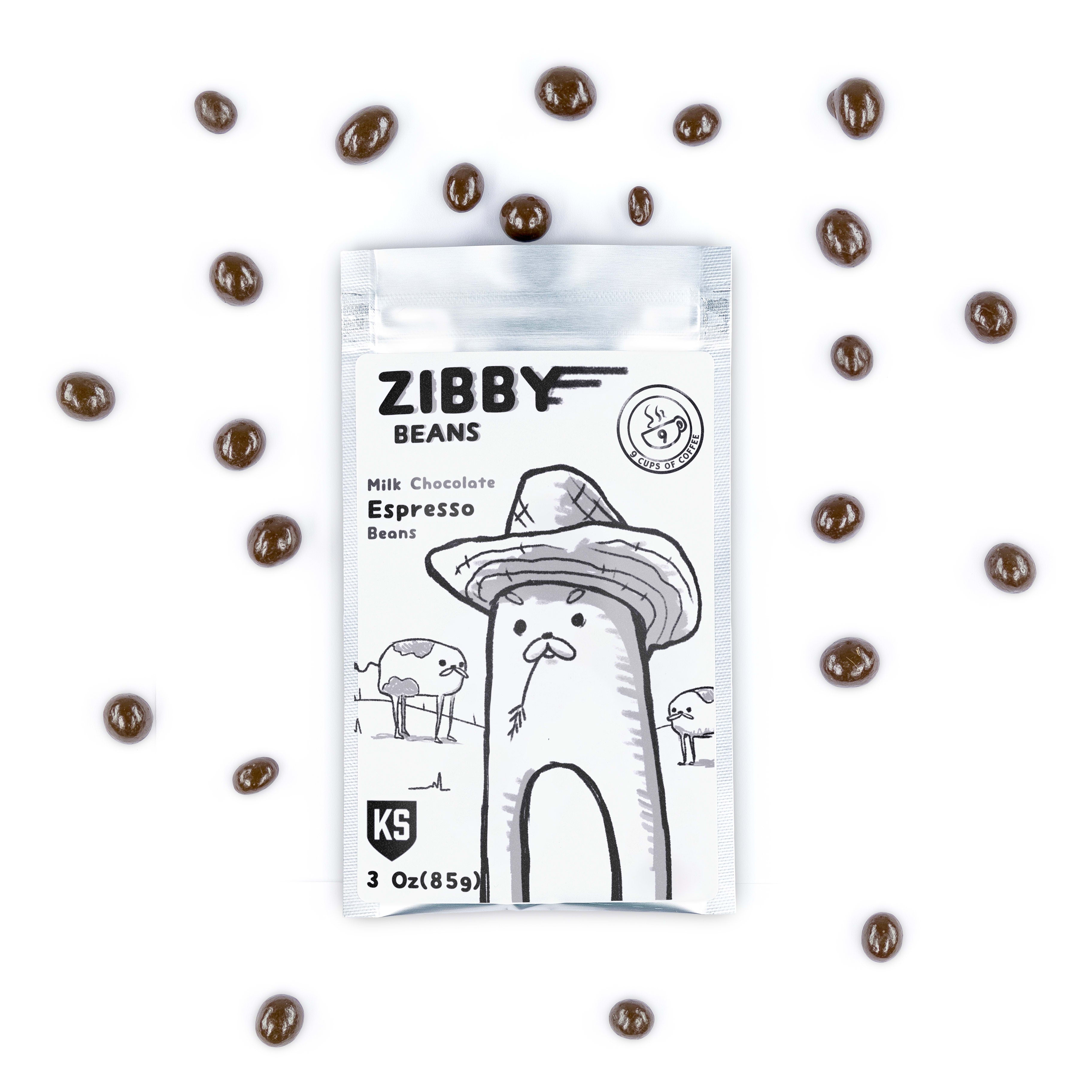 Zibby Beans: Chocolate Covered Espresso Beans