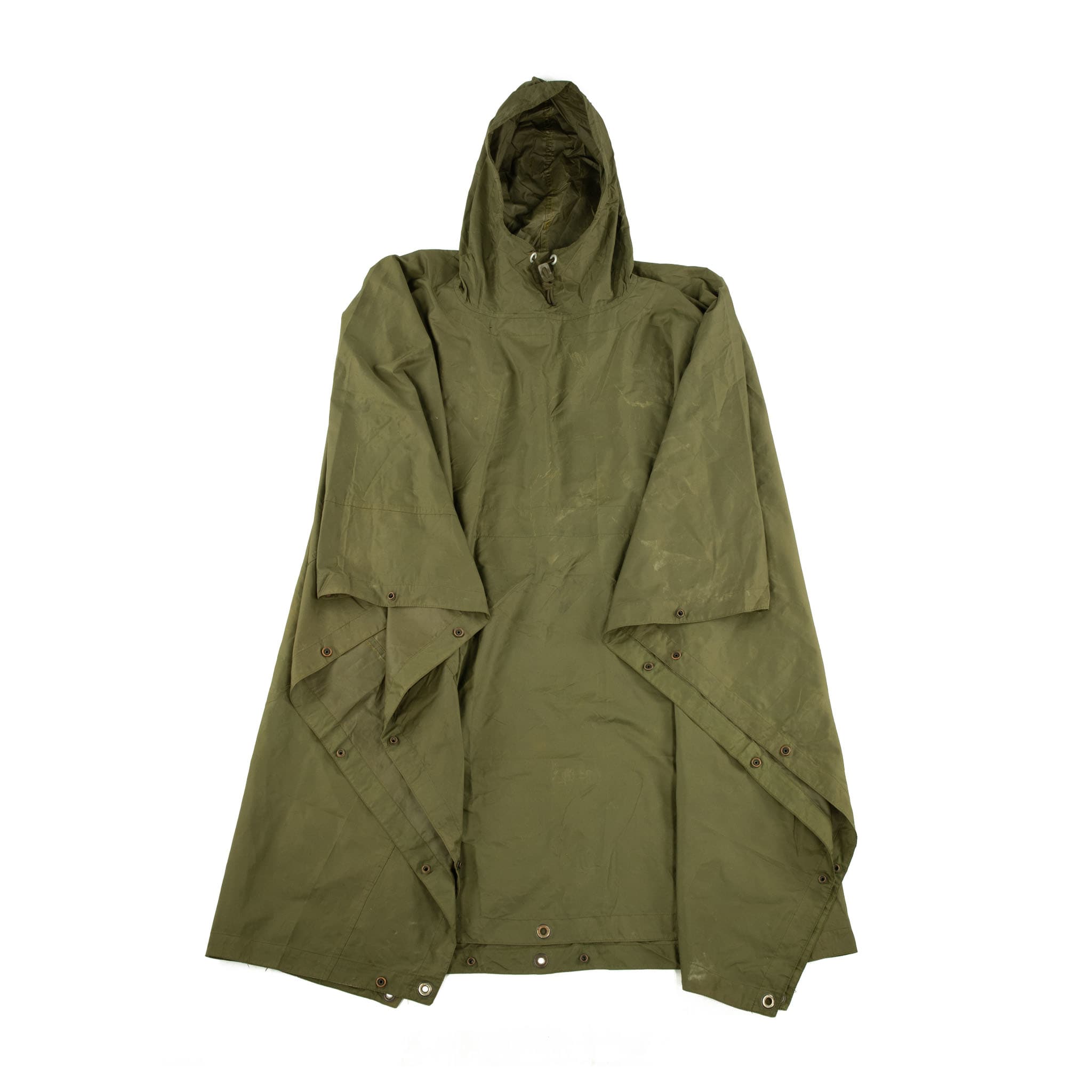 Austrian Olive Drab Nylon Poncho