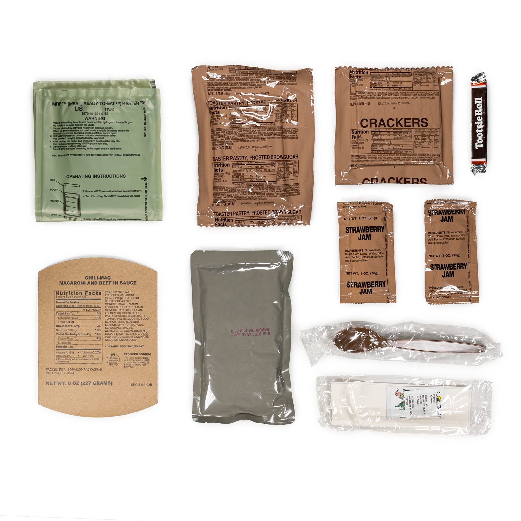 USGI Meals, Ready To Eat (MRE)