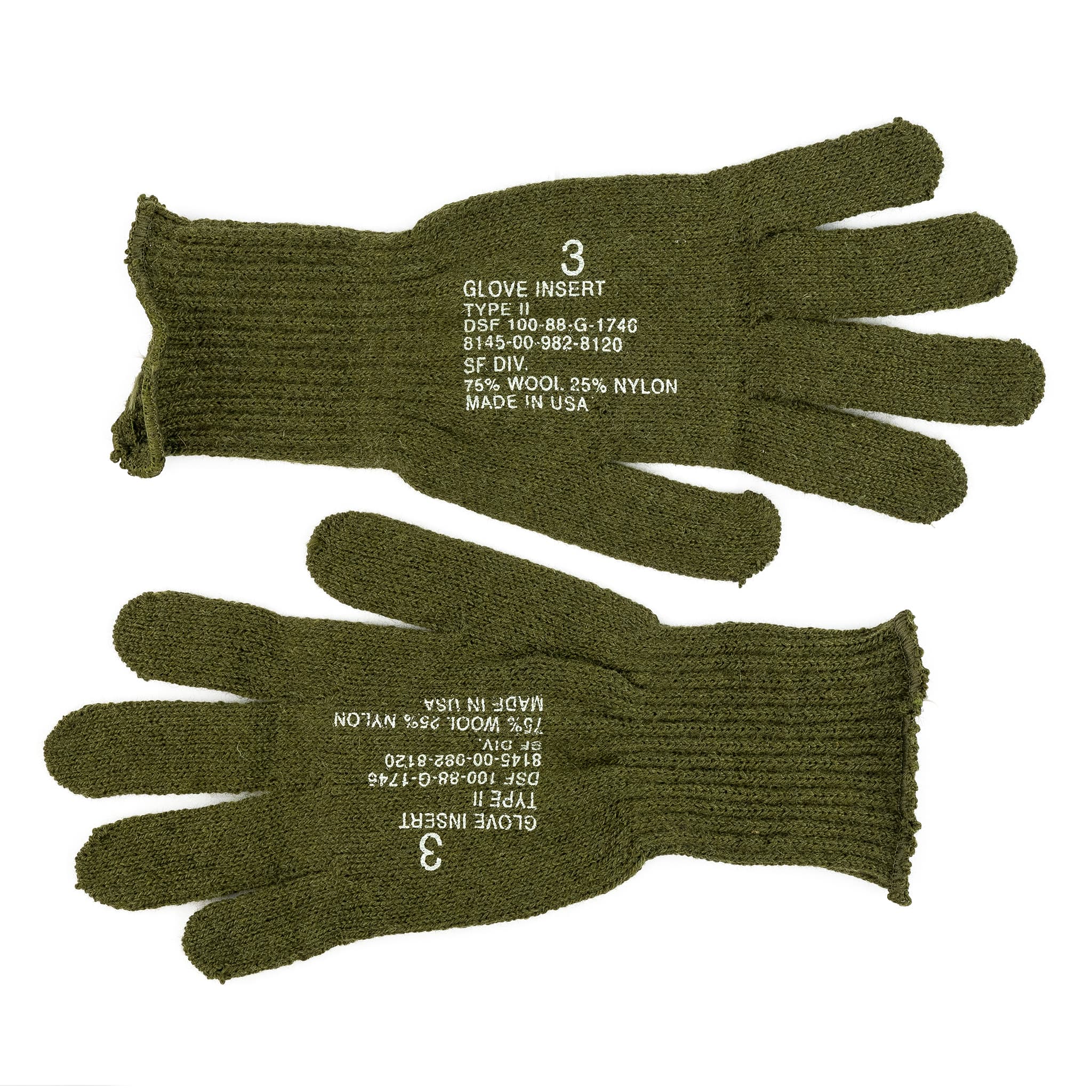 USGI Wool Glove Liners