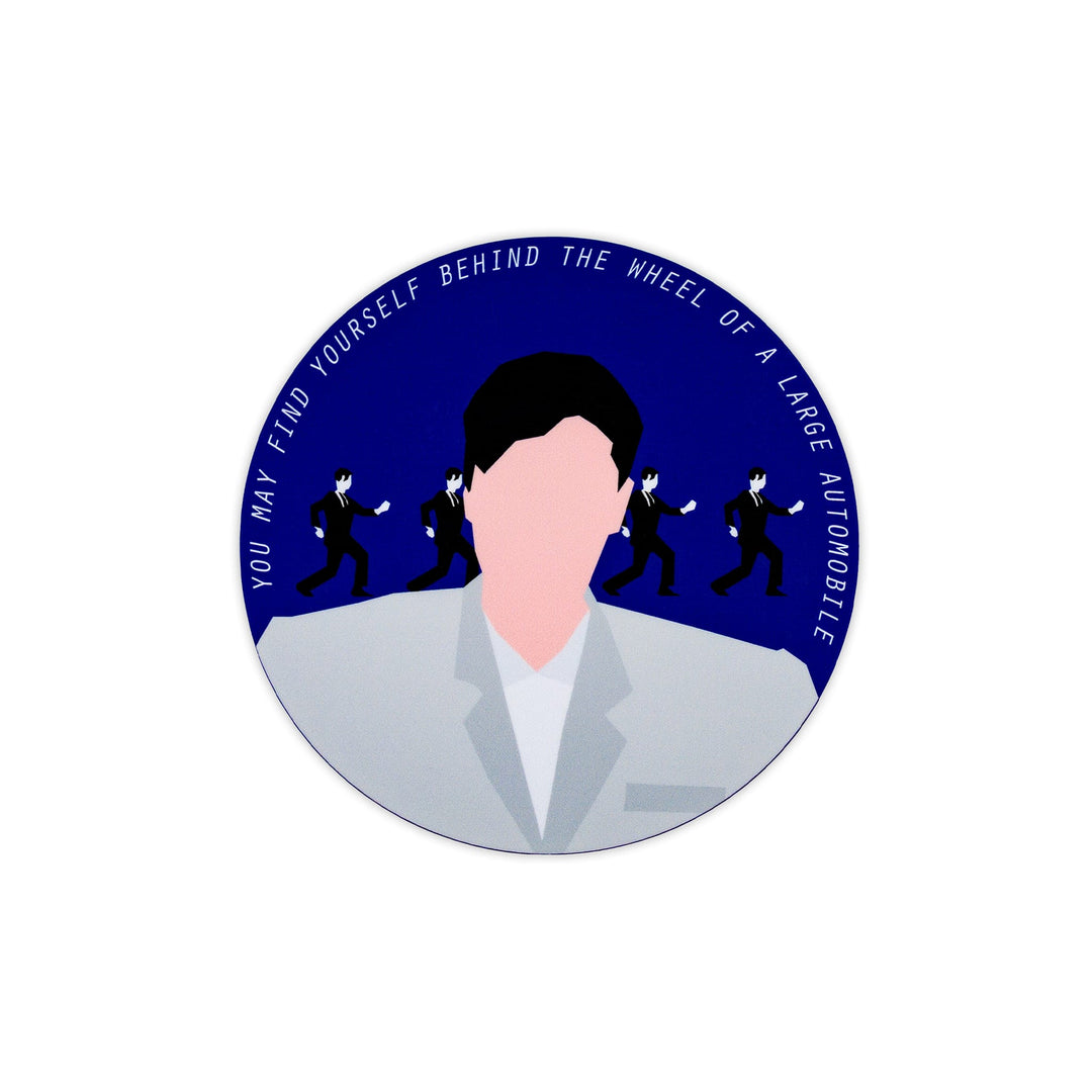 Talking Heads Vinyl Sticker