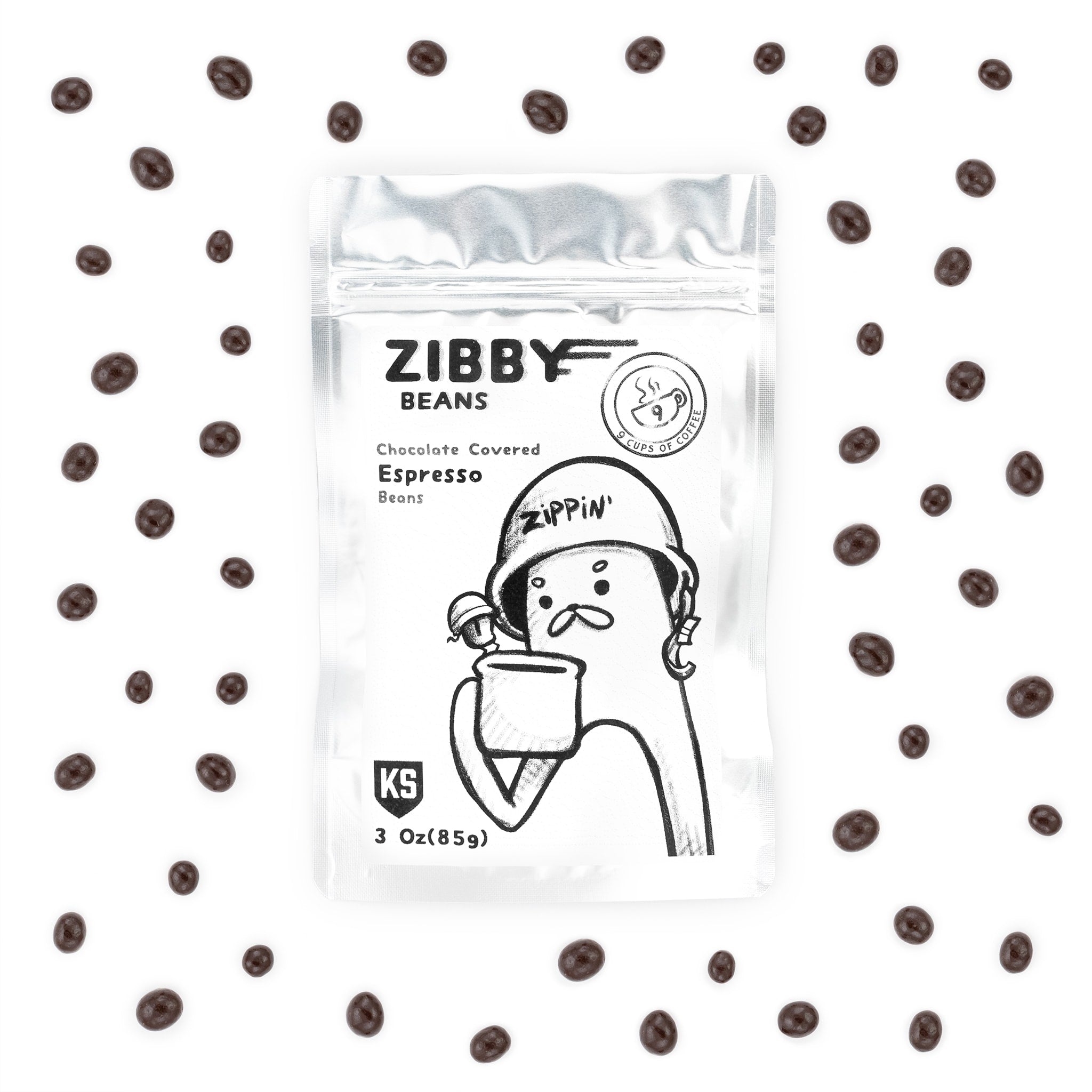 Zibby Beans: Chocolate Covered Espresso Beans