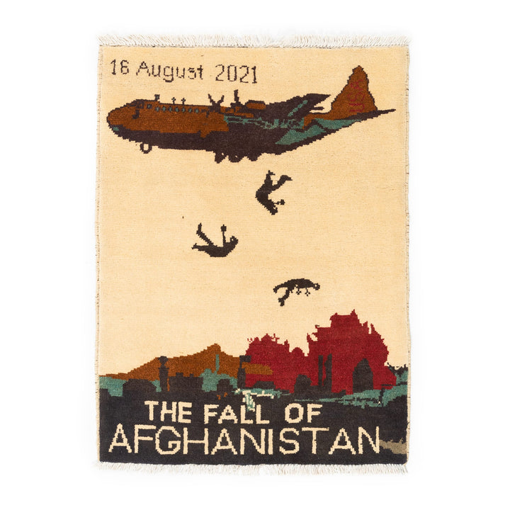 Afghan Fall Of Afghanistan Pattern War Rug