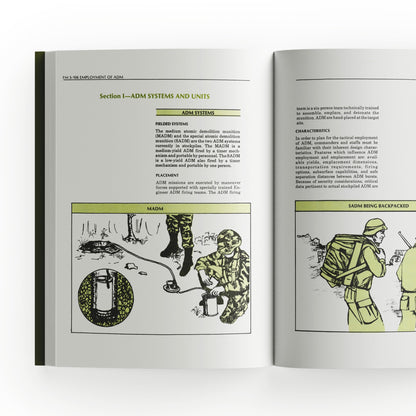 US Man-Portable Nuclear Weapons Book Set