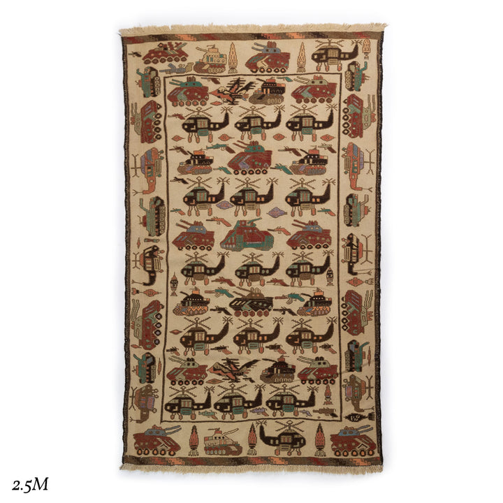 Afghan Large Pattern War Rugs