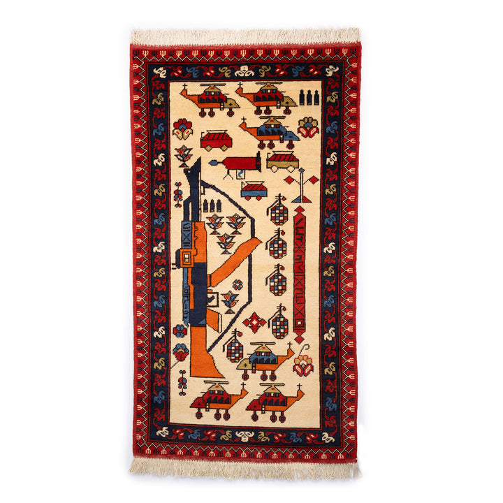 Afghan War Rug 1 Meter Patterns