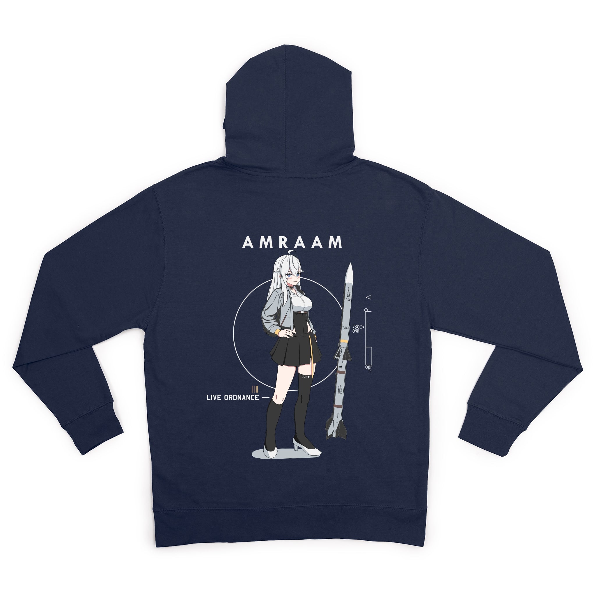 AIM-120 AMRAAM 2.0 Atamonica Hoodie – KommandoStore