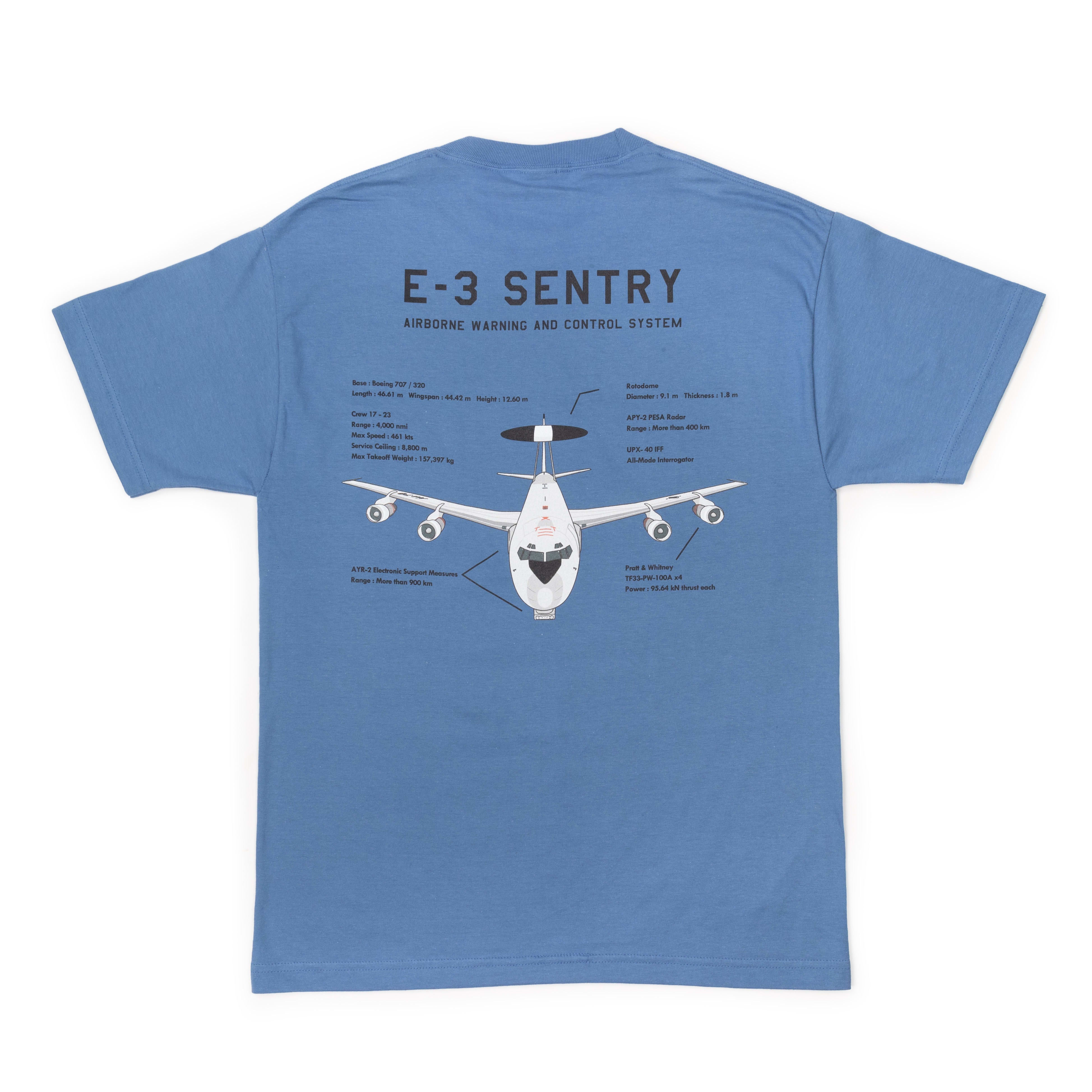 E-3 Sentry Atamonica Tee – KommandoStore