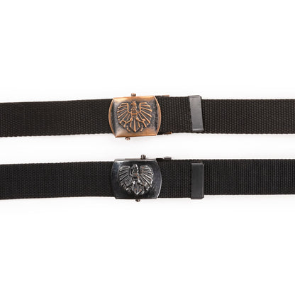 Austrian Eagle Emblem Canvas Belt