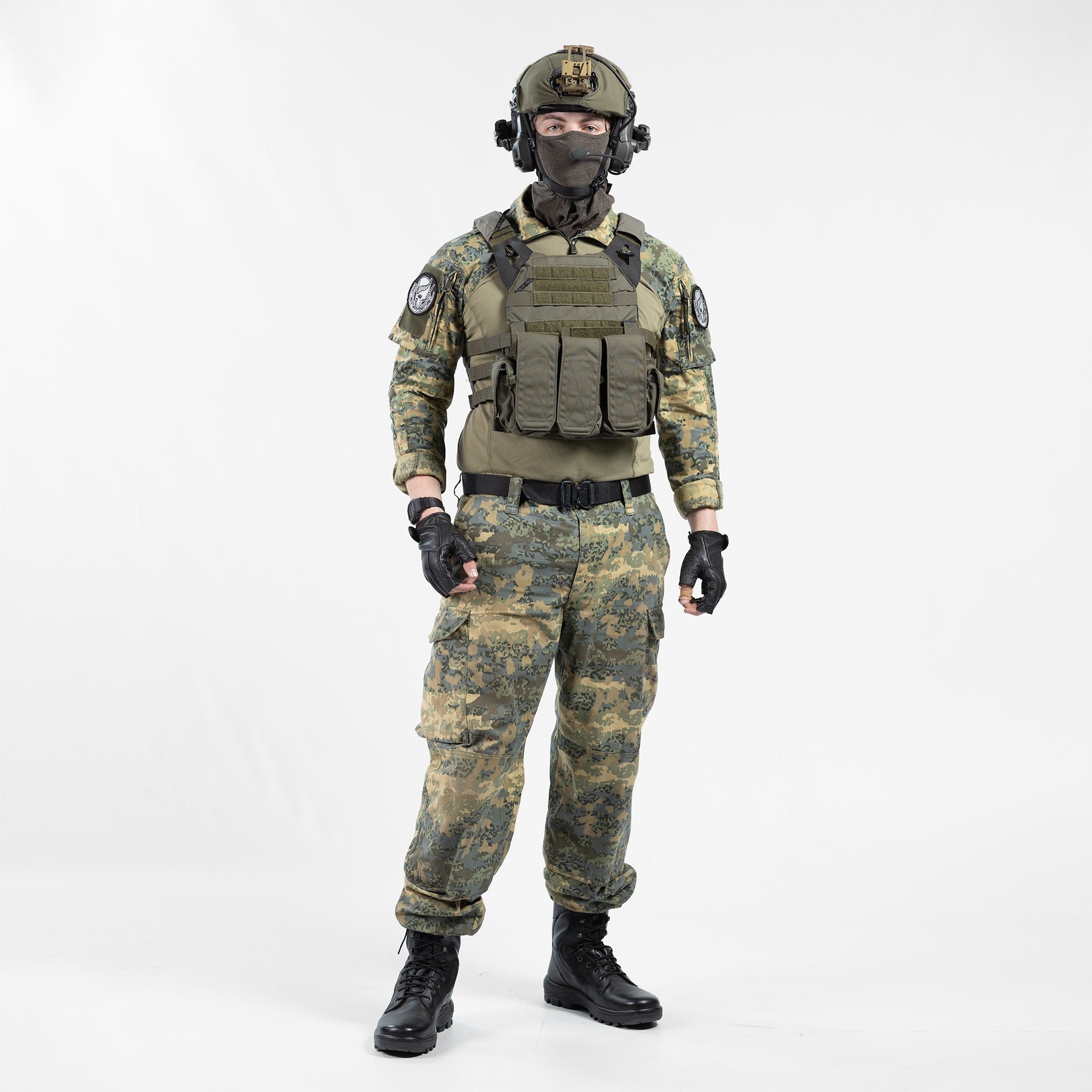 Austrian Tarnanzug Combat Shirt