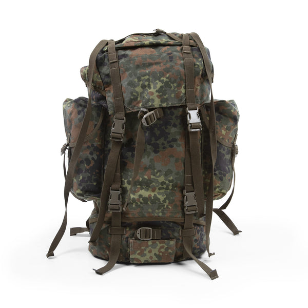 Sac à Dos Militaire Allemand Bundeswehr - Armée De Montagne Patrouille 30L Flecktarn Camo