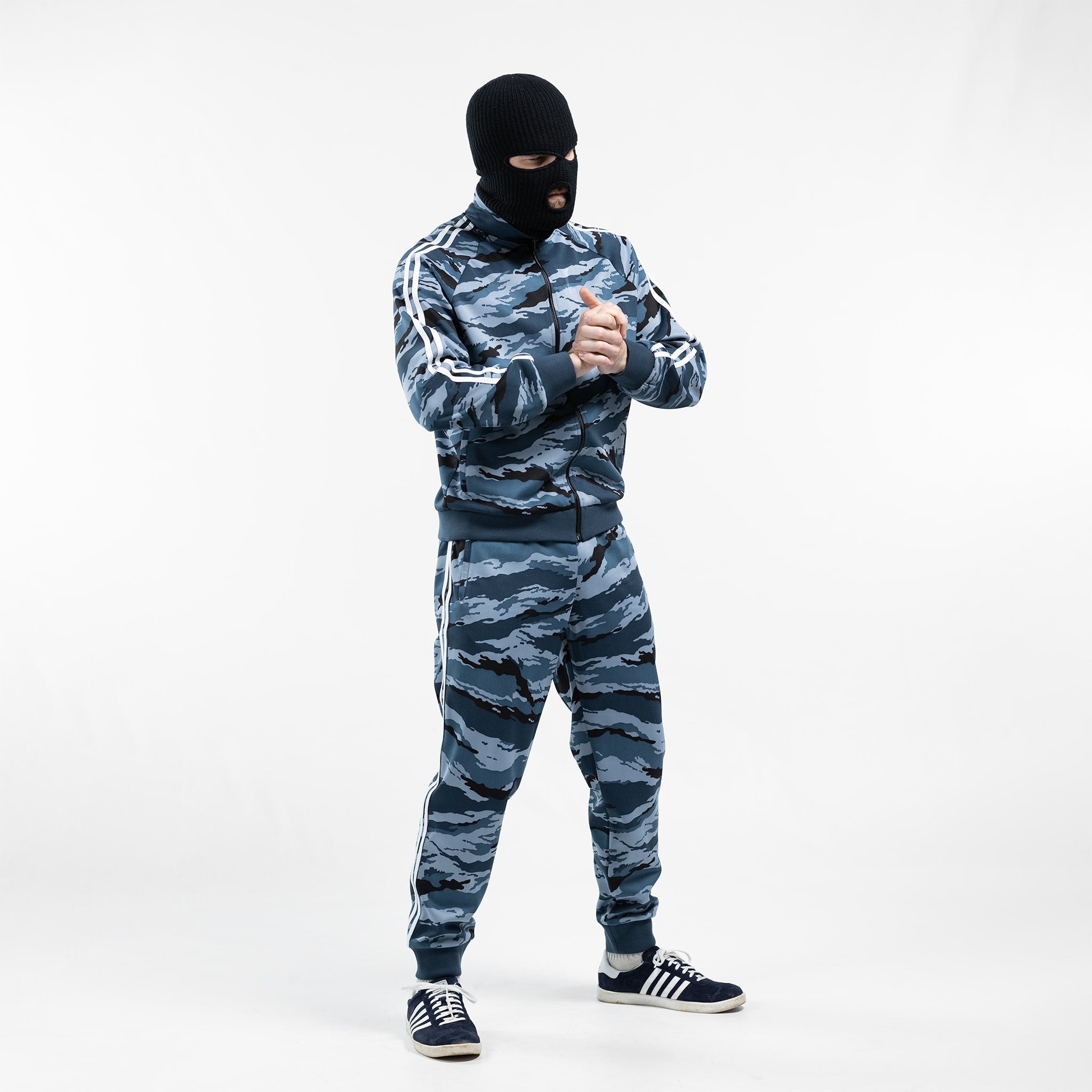KS Sport Kamysh Blue Tigerstripe Tracksuit