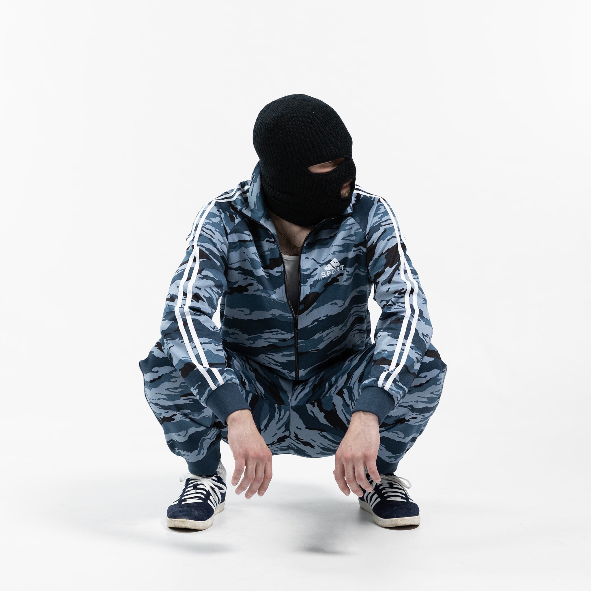 KS Sport Kamysh Blue Tigerstripe Tracksuit