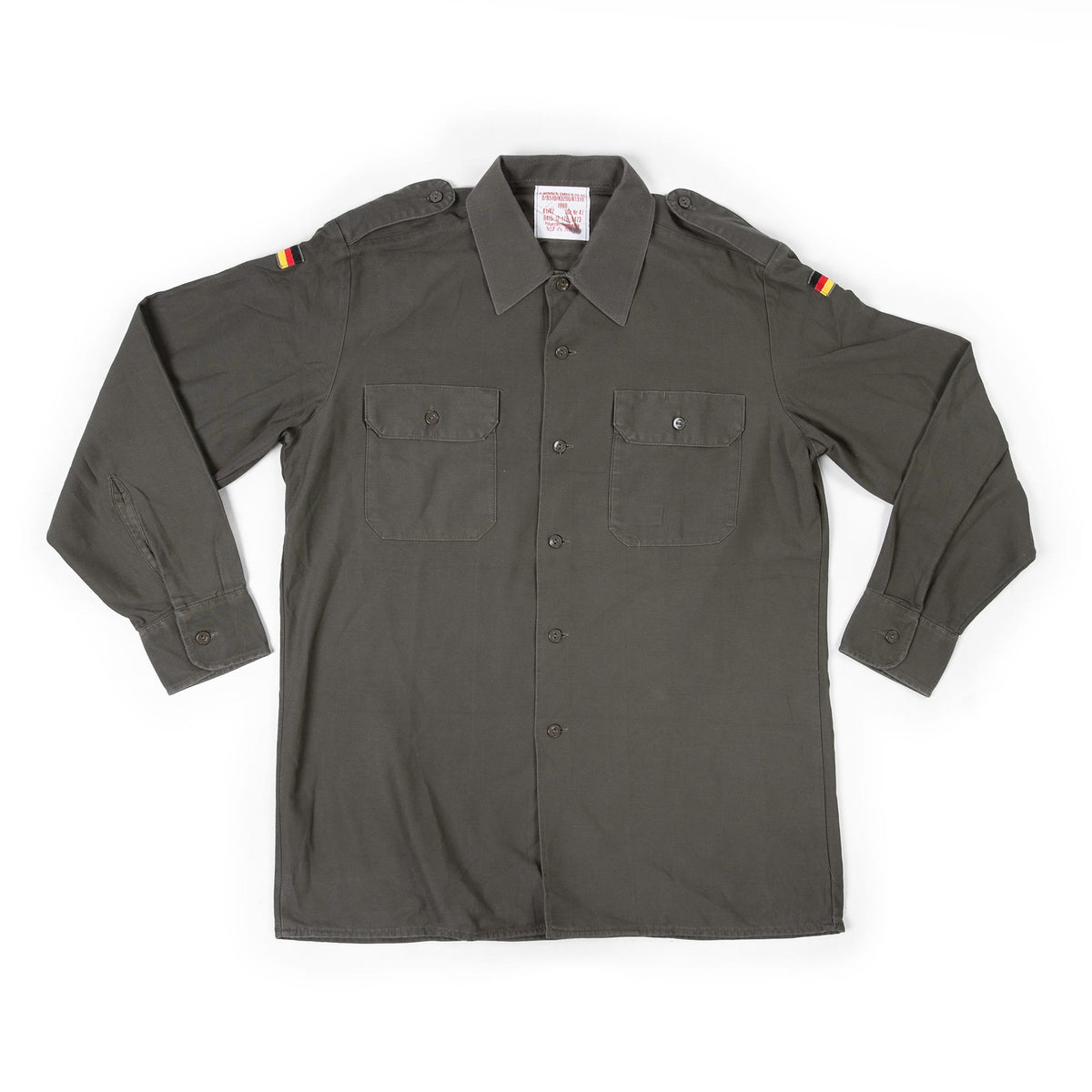 West German Bundeswehr OD Field Shirt