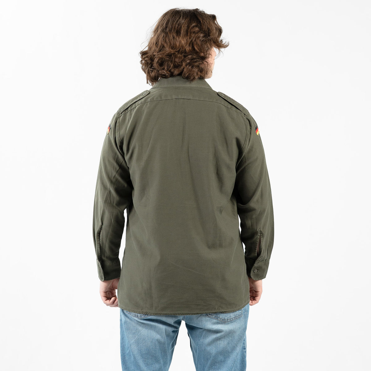 West German Bundeswehr OD Field Shirt
