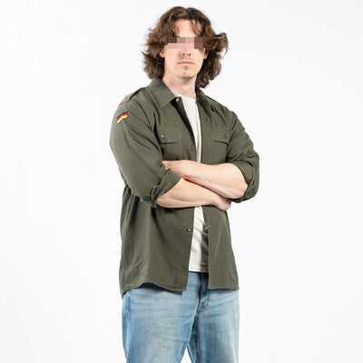 West German Bundeswehr OD Field Shirt