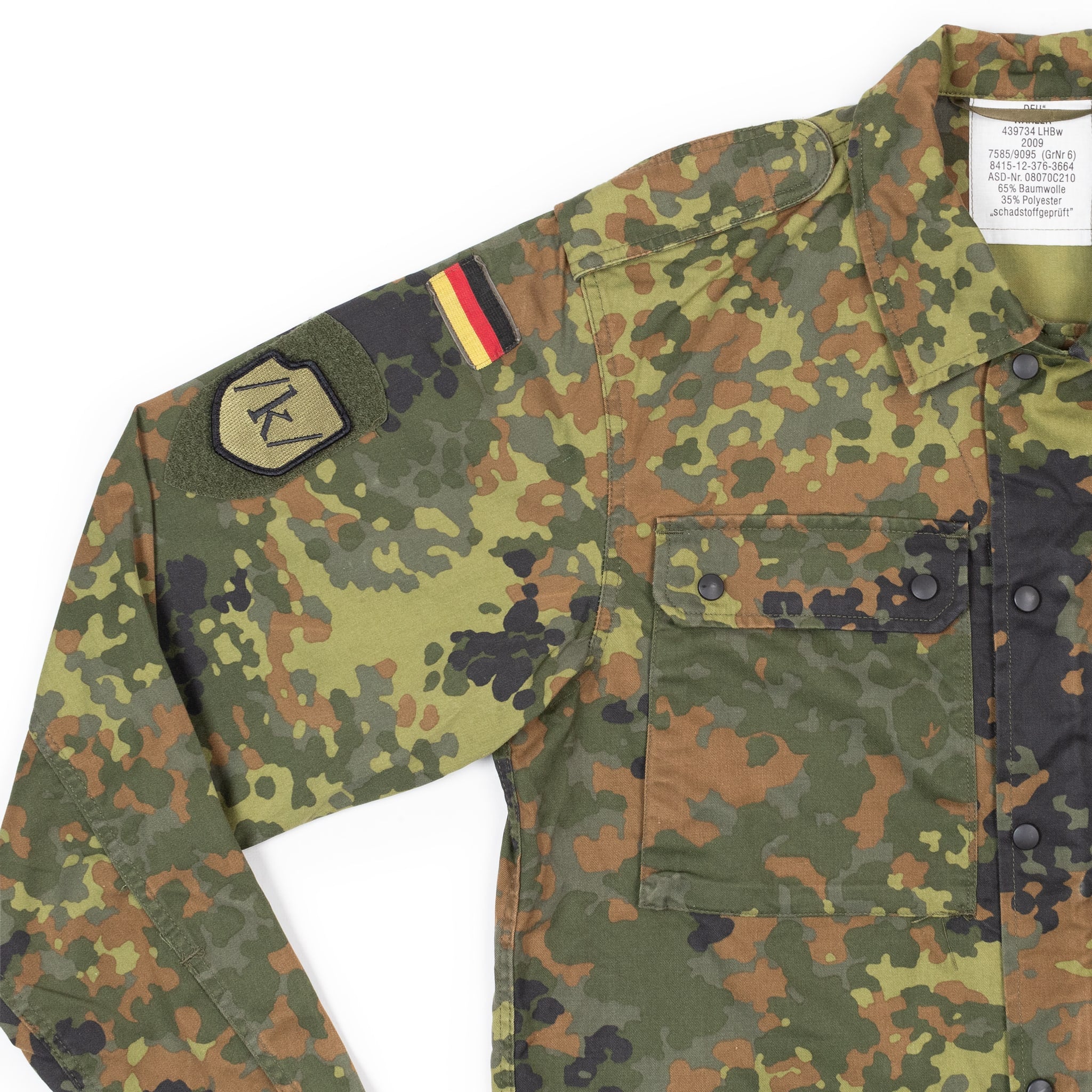 German Bundeswehr Flecktarn Field Shirt