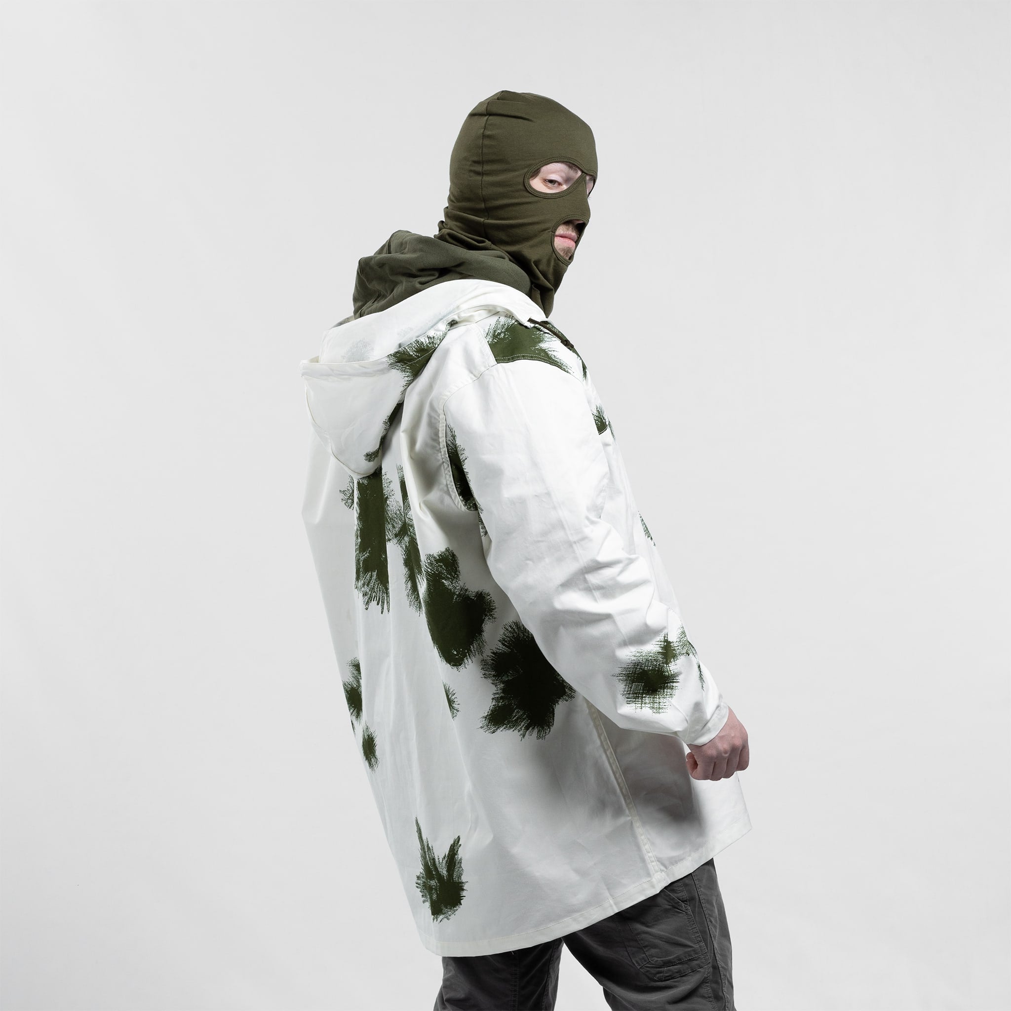 ジャケット・アウター German army snowcamo parke Amazon.com: Militar German army style jacket snow camouflage