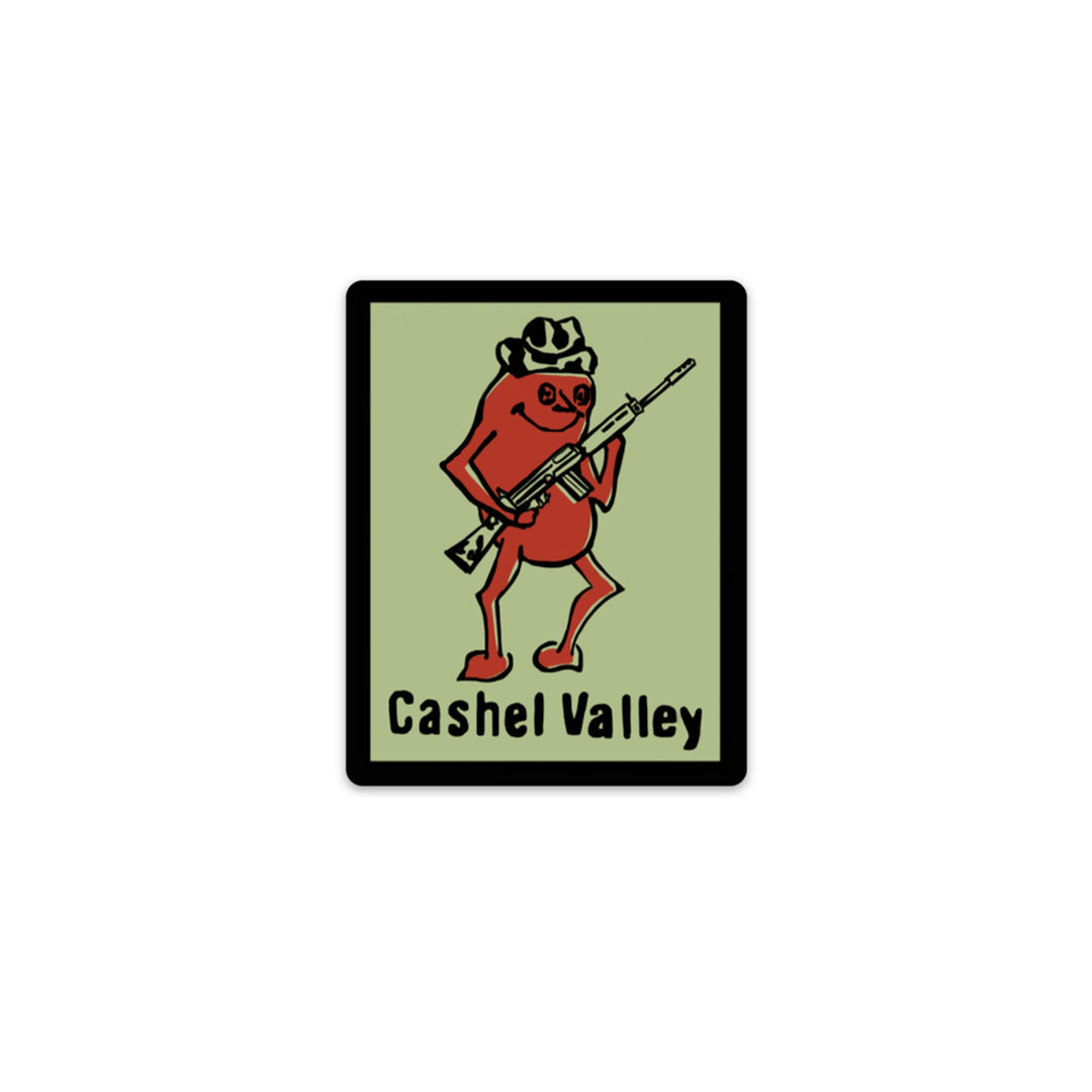Rhodesian Cashel Valley "Bean Man" Sticker