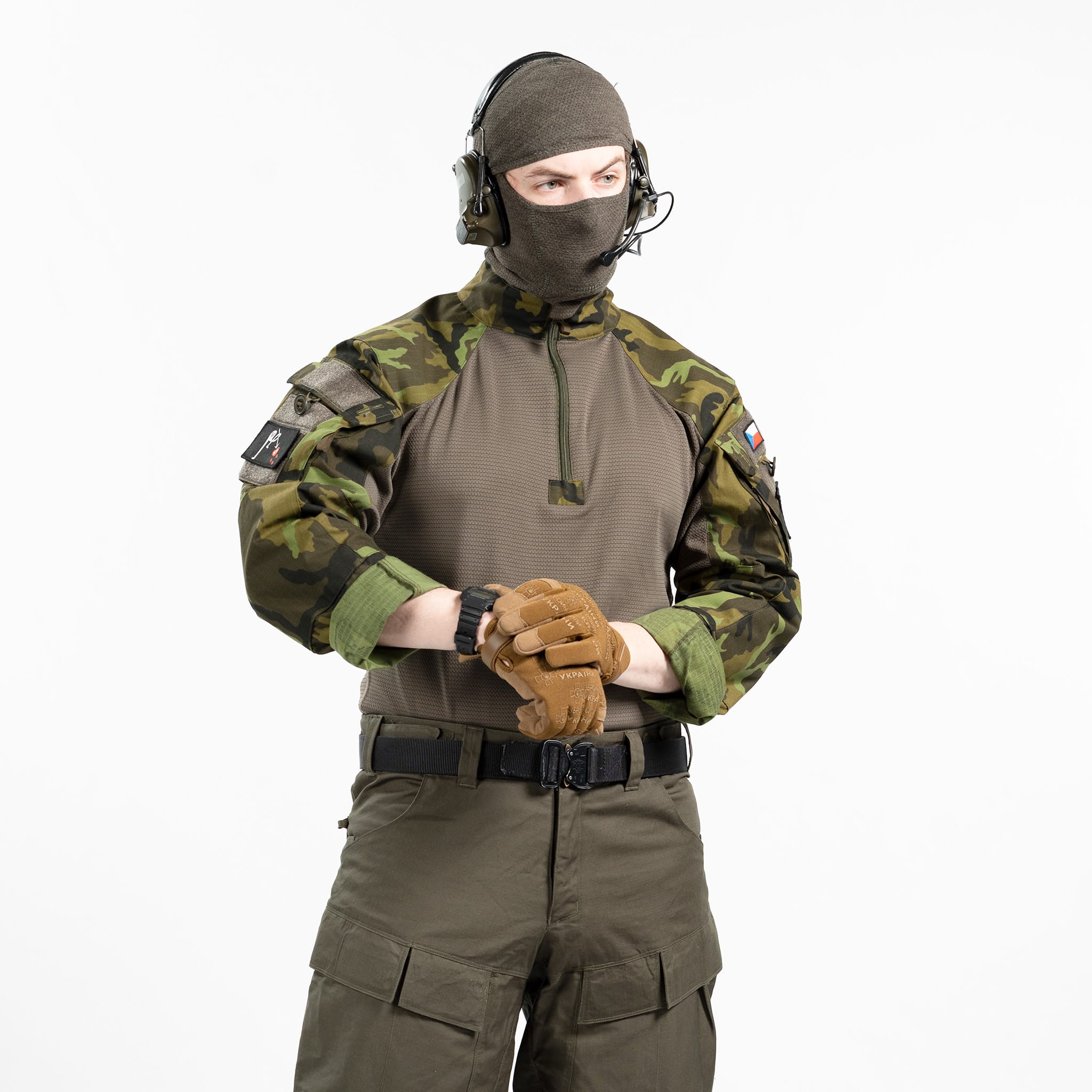Czech Vz95 Woodland Combat Shirt