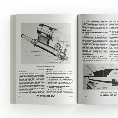 US Man-Portable Nuclear Weapons Book Set