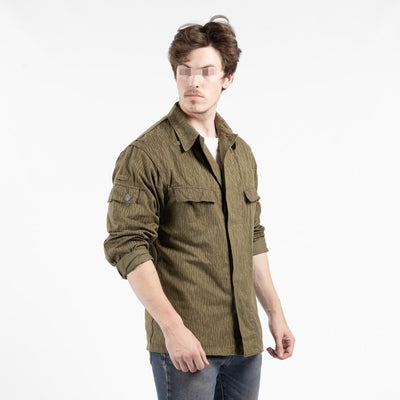 East German Strichtarn Field Shirt