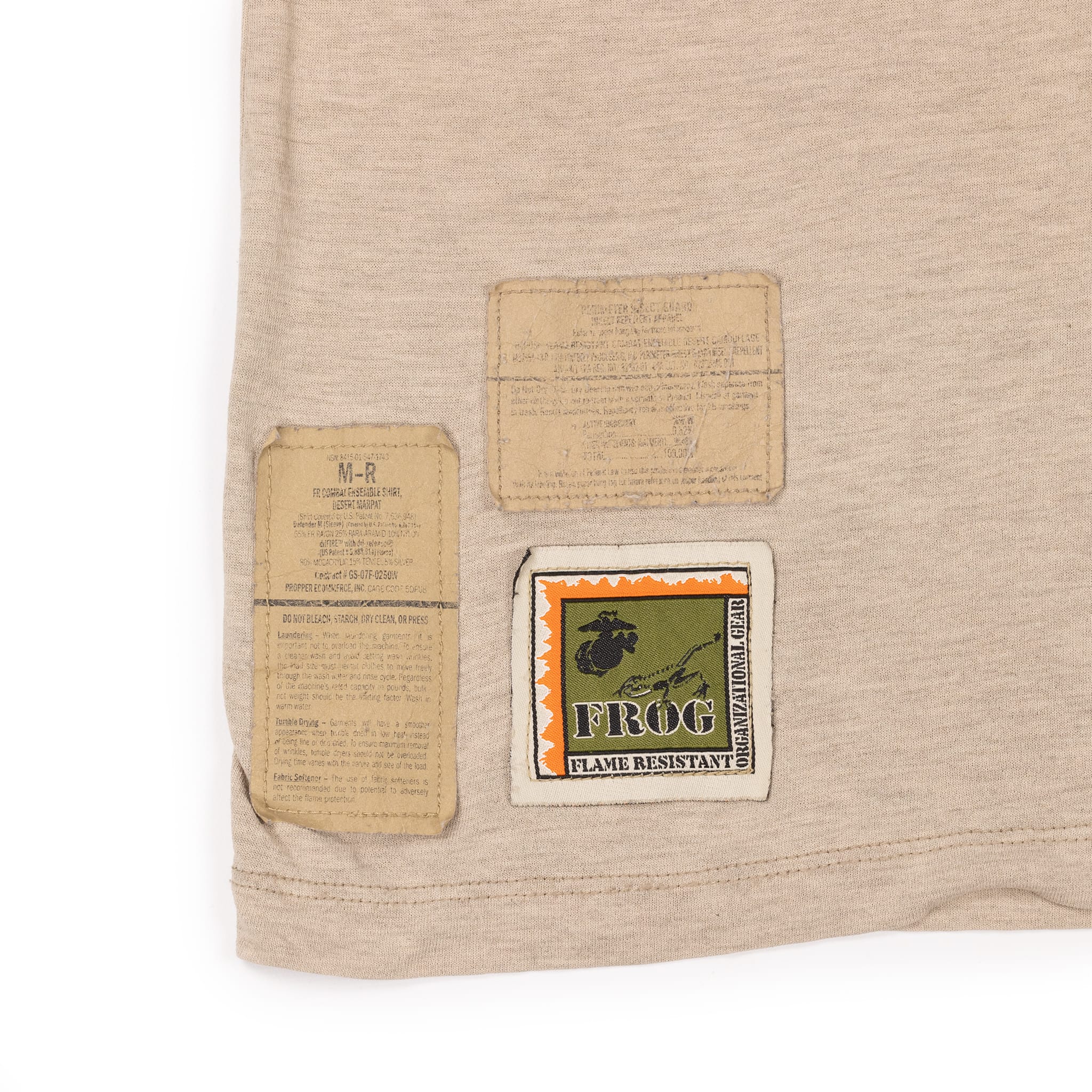 USMC FROG Desert MARPAT Combat Shirt