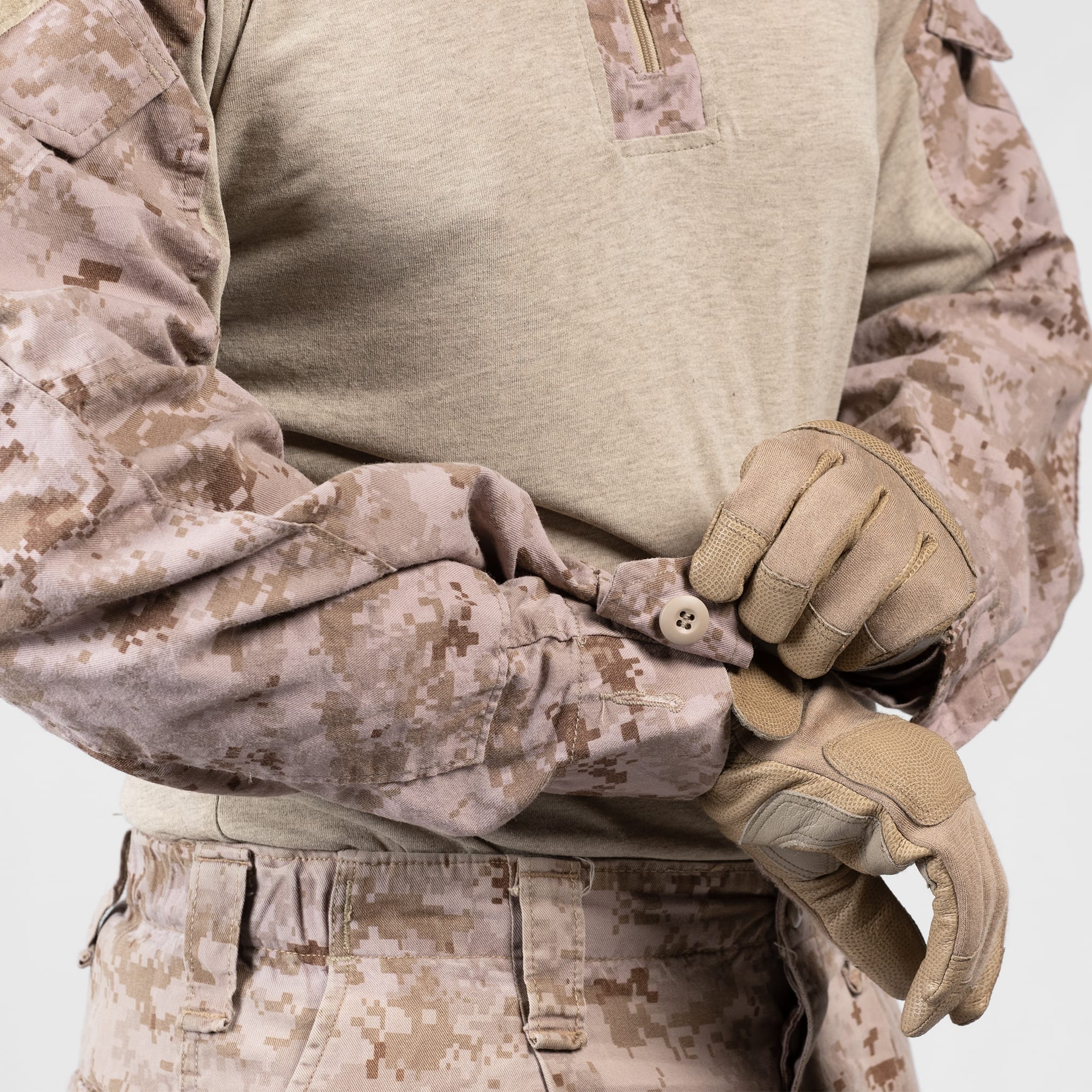 USMC FROG Desert MARPAT Combat Shirt